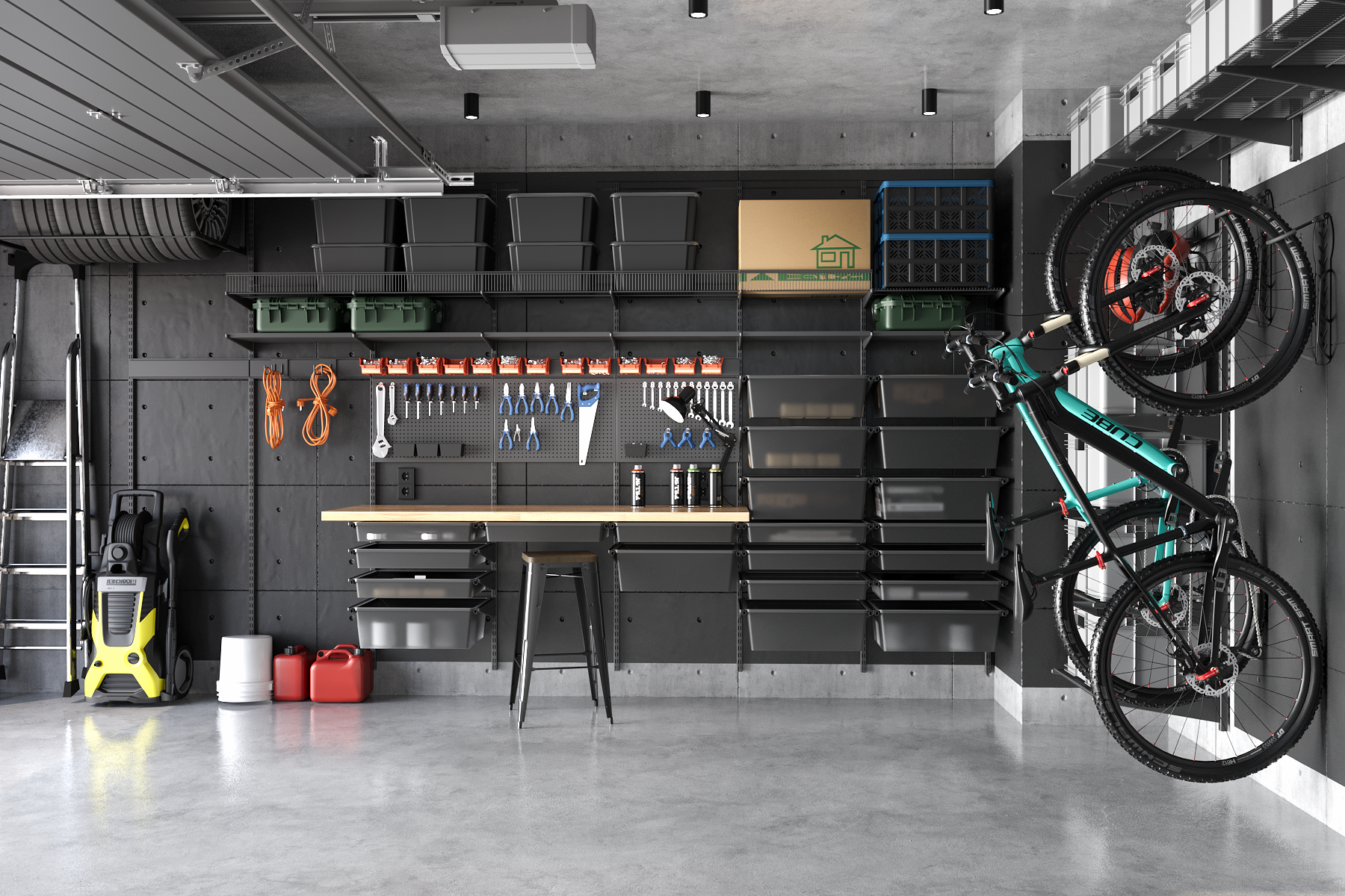 Stołek barowy hoker FX-DW-30-CZ czarny - 4