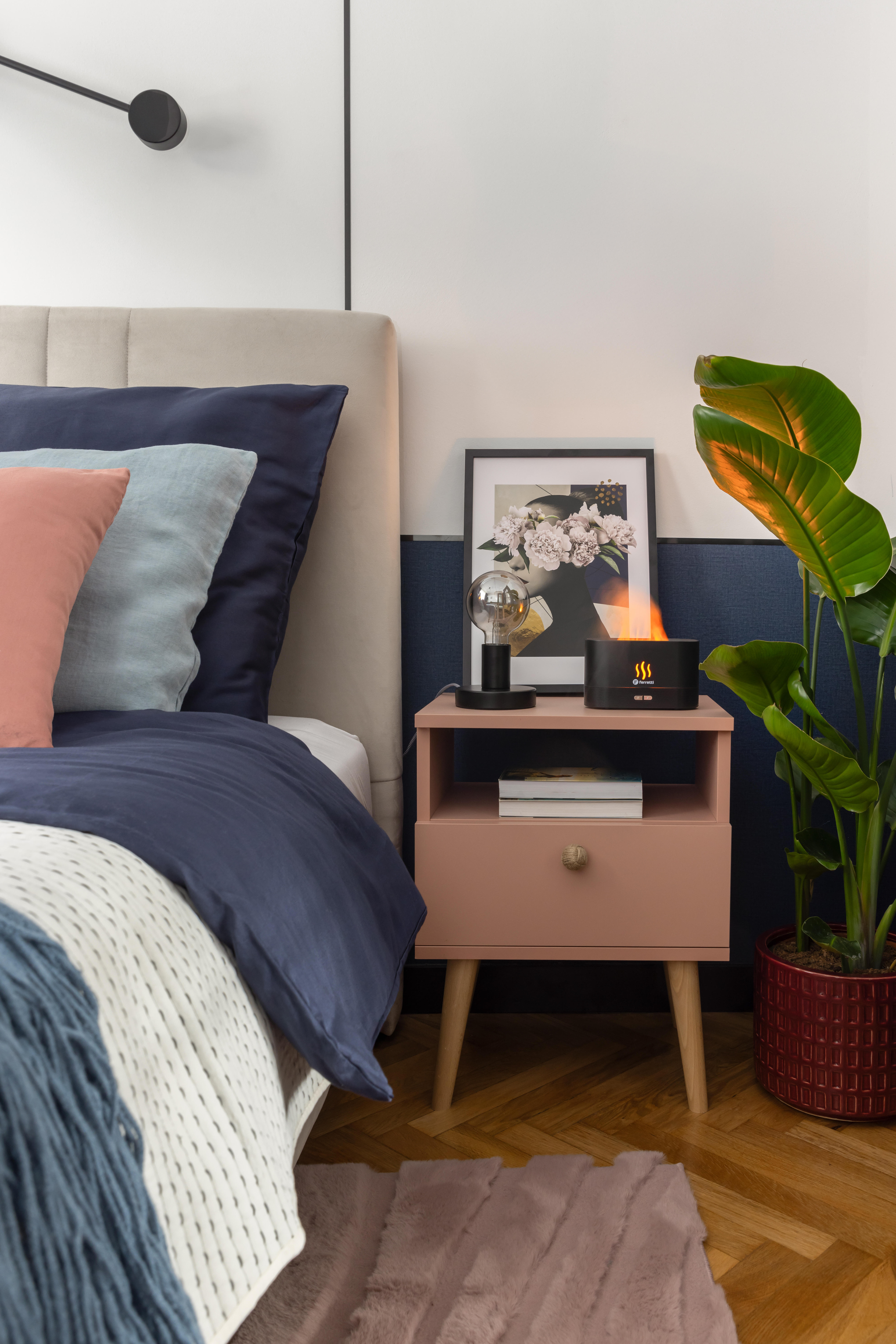 Lampa stołowa Lina czarna E27 Inspire - 4