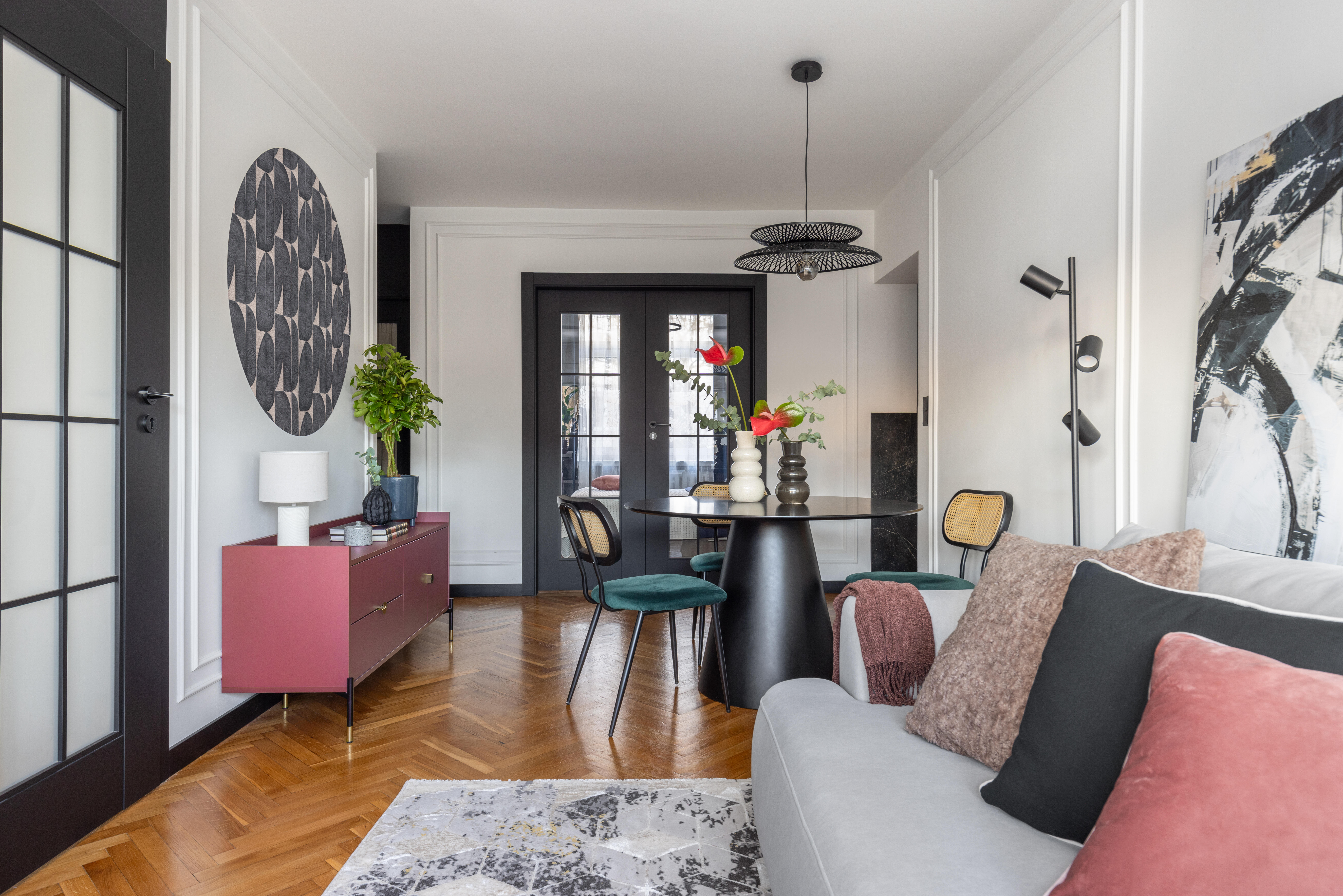 Lampa stołowa Lanzoma beżowa E27 Inspire - 4