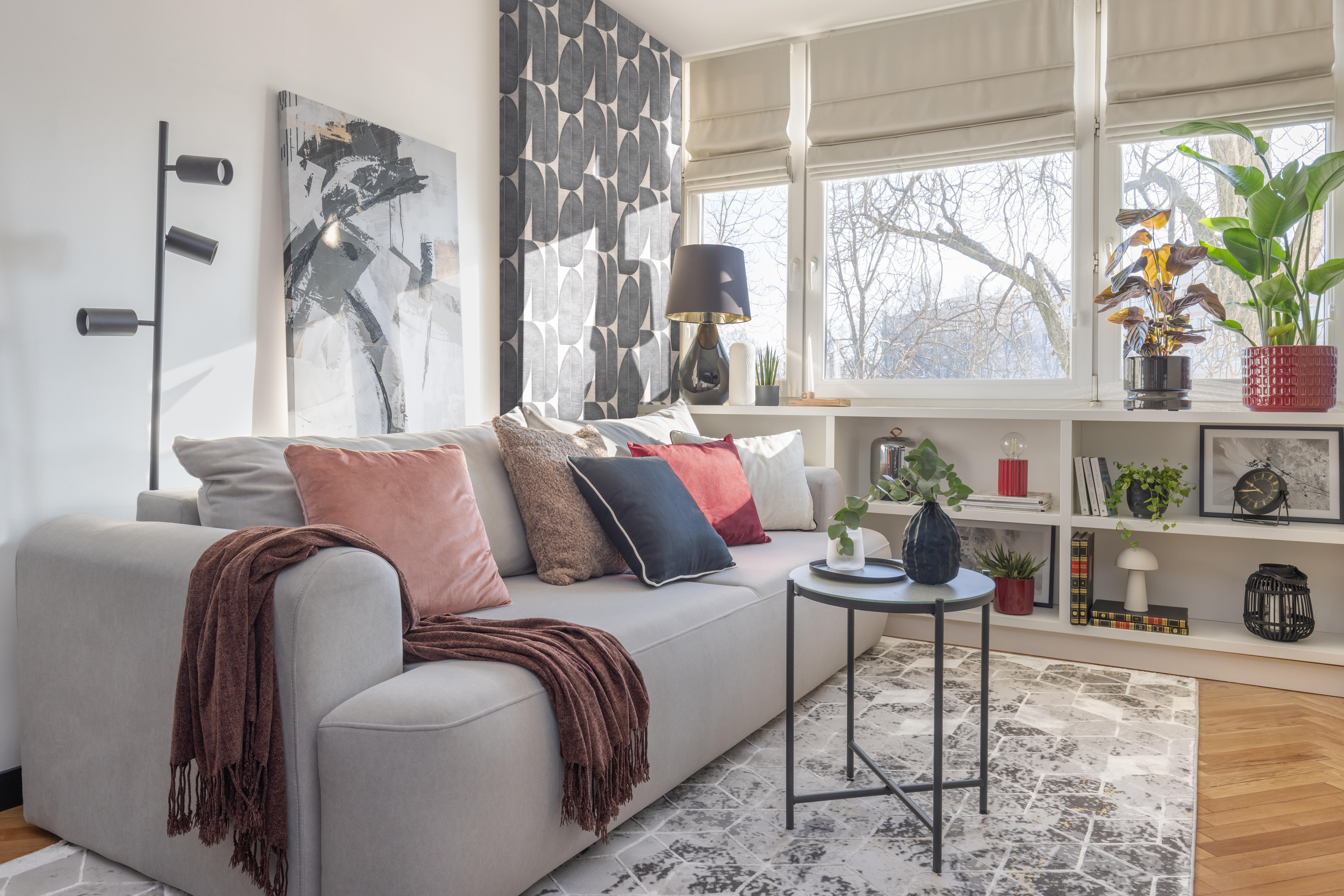 Lampa podłogowa Maribel czarna 3 x GU10 Goldlux - 2