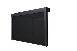 Rideau motorisé pour pergola Menea 4 m noir GREEN OUTSIDE