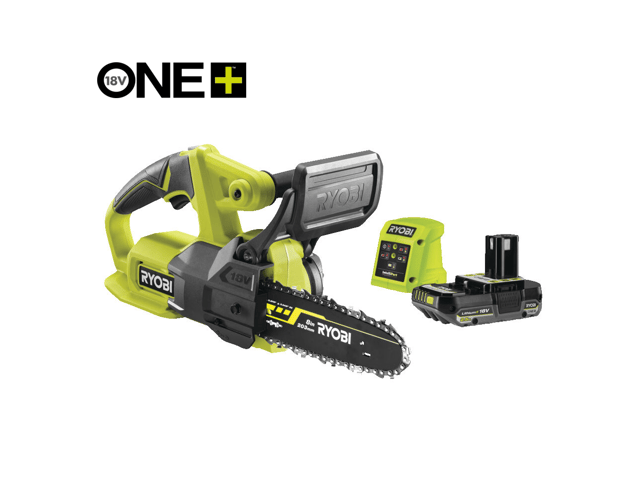 Tronçonneuse élagueuse sur batterie RYOBI Ry18cs20a-125 18 V, guide de 20 cm