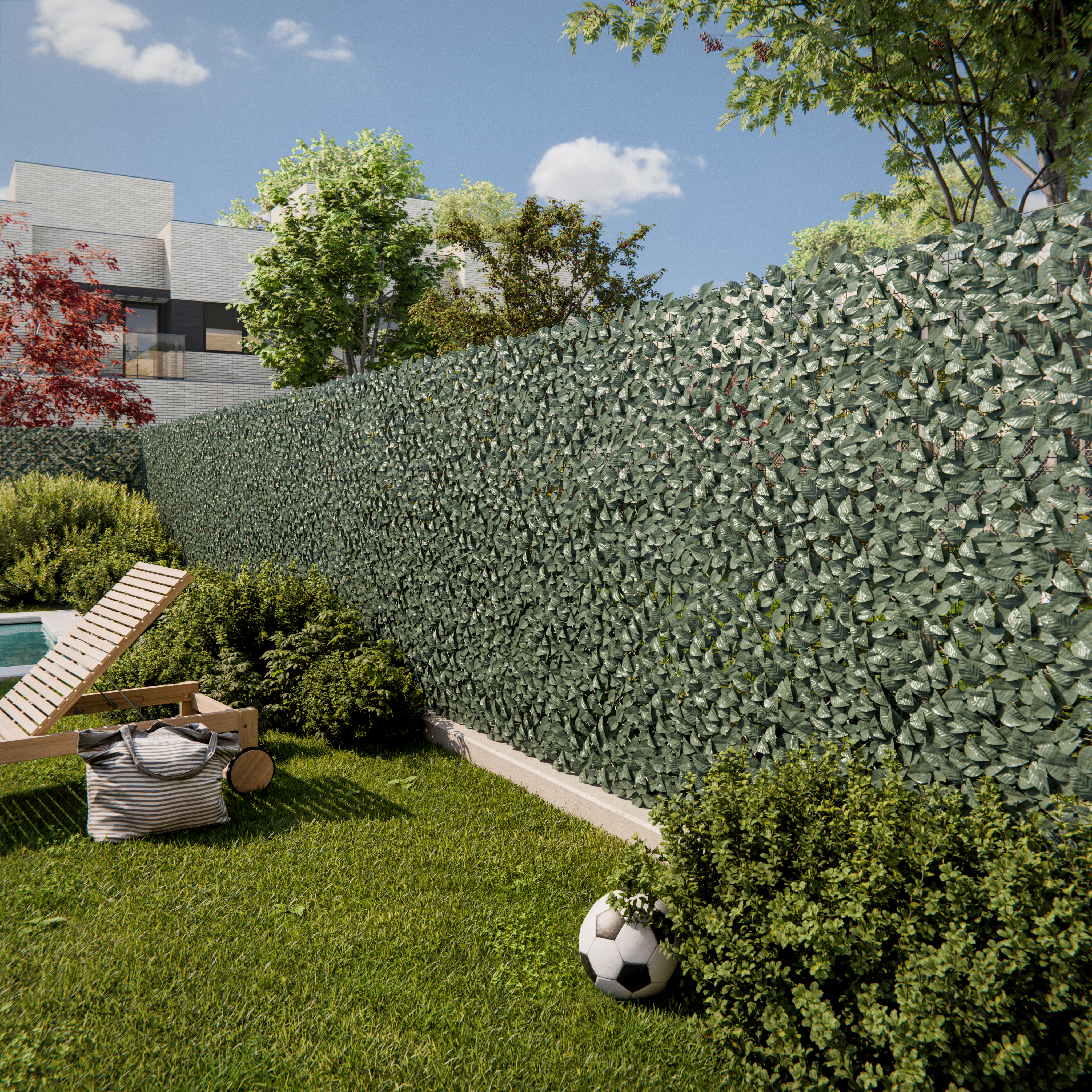 Jardín vertical laurel 1x3 m