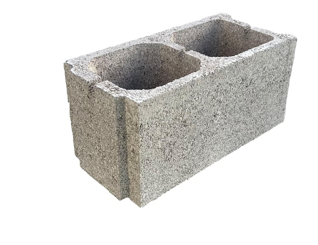 BLOQUE DE HORMIGÓN MACHIHEMBRADO 40X20X20 CM