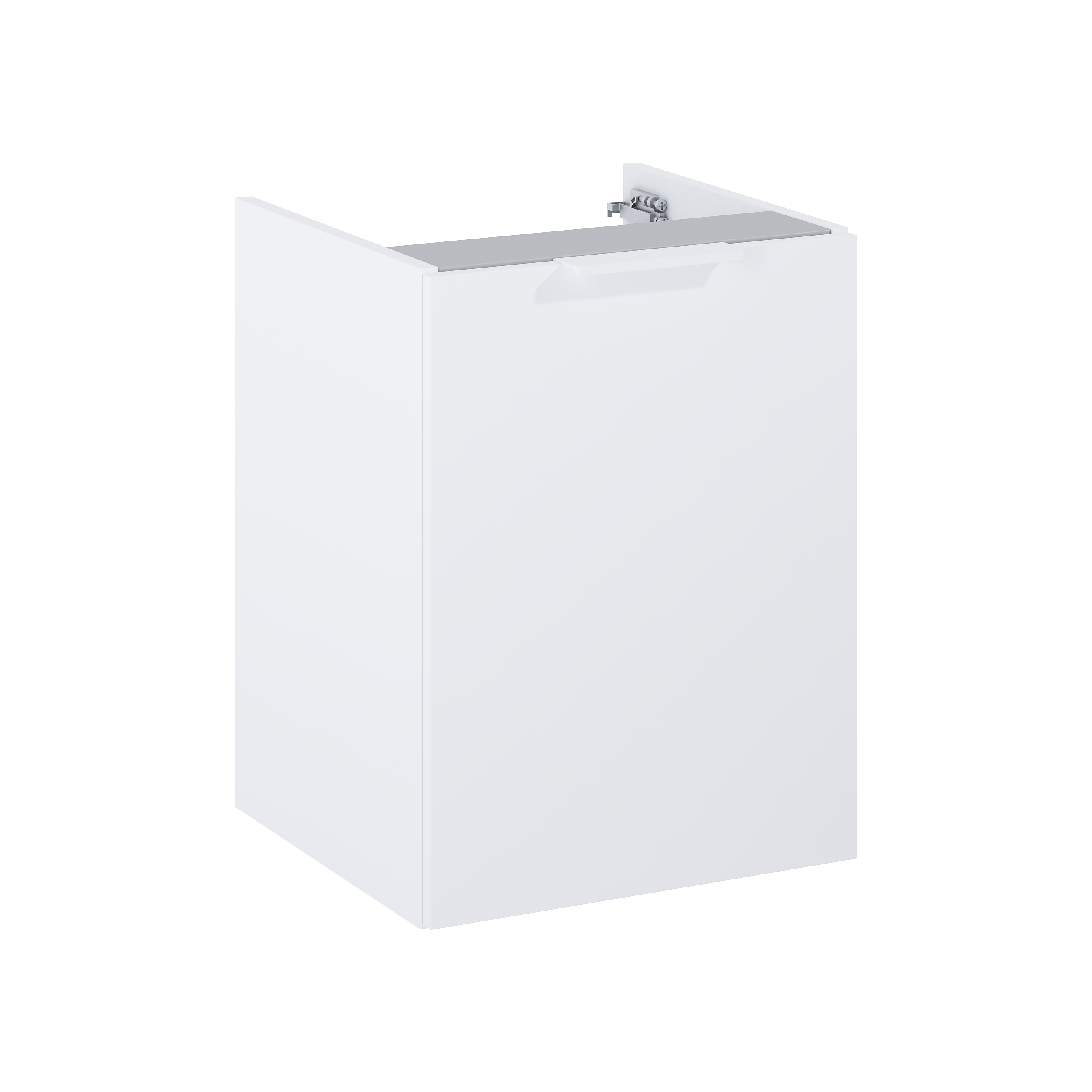 Szafka łazienkowa wisząca Katalonia 40x38.6x53 cm biały mat Sensea
