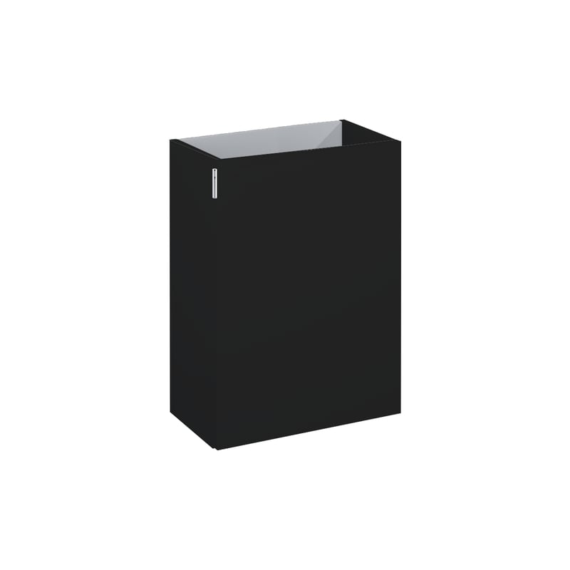 Szafka pod umywalkę wisząca Action 44.5x24.3x60 cm czarna Sensea