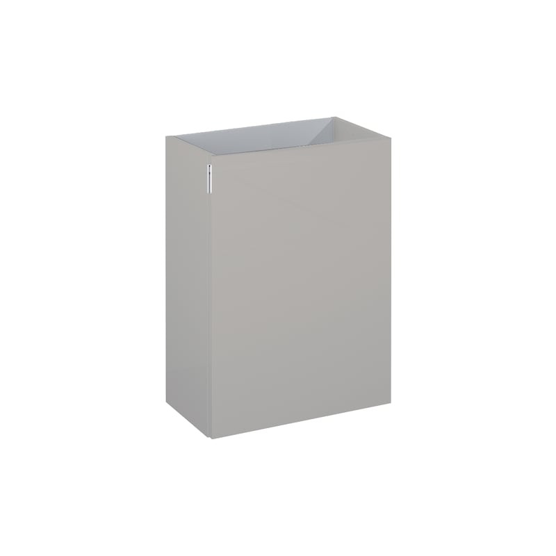 Szafka pod umywalkę wisząca Action 44.5x24.3x60 cm beżowa fume mat Sensea