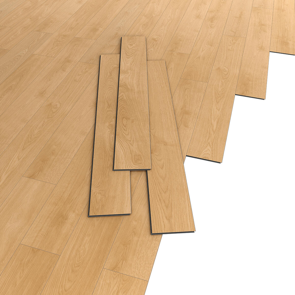 Pavimento SPC Nuva Lugha miele Sp 4.6 mm ARTENS con sottopavimento integrato 2.455 m² - 7