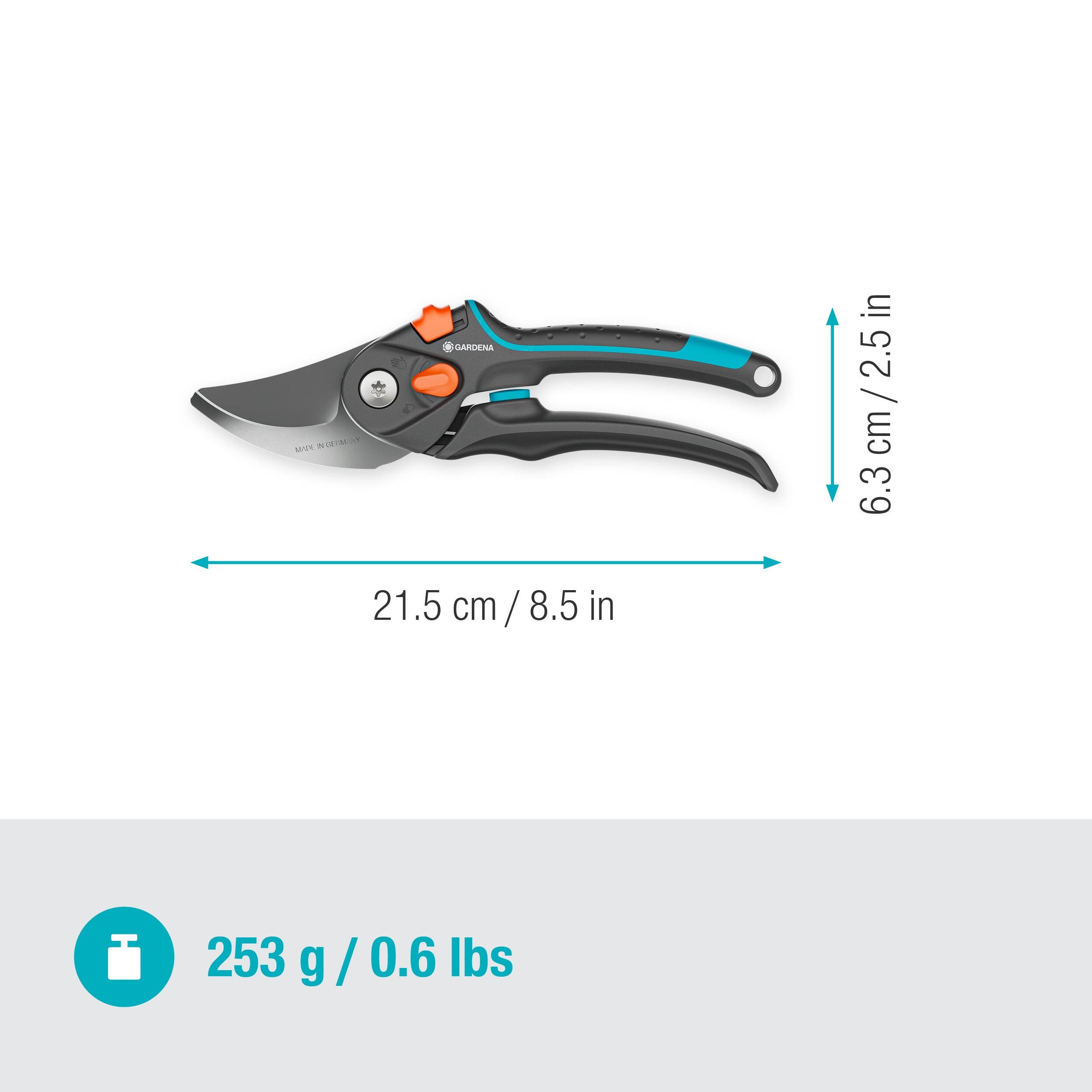 Potatore GARDENA PremiumCut Flex lame in acciaio per rami fino a 24 mm - 9