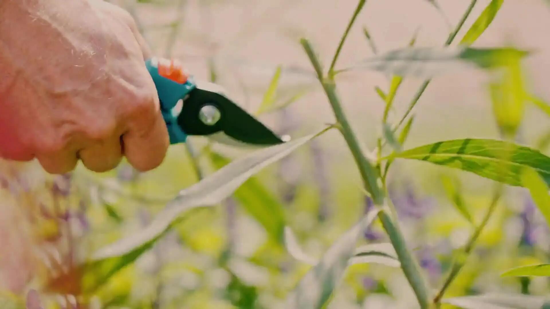 Potatore GARDENA EasyCut lame in acciaio antiaderente per rami fino a 20 mm - 2