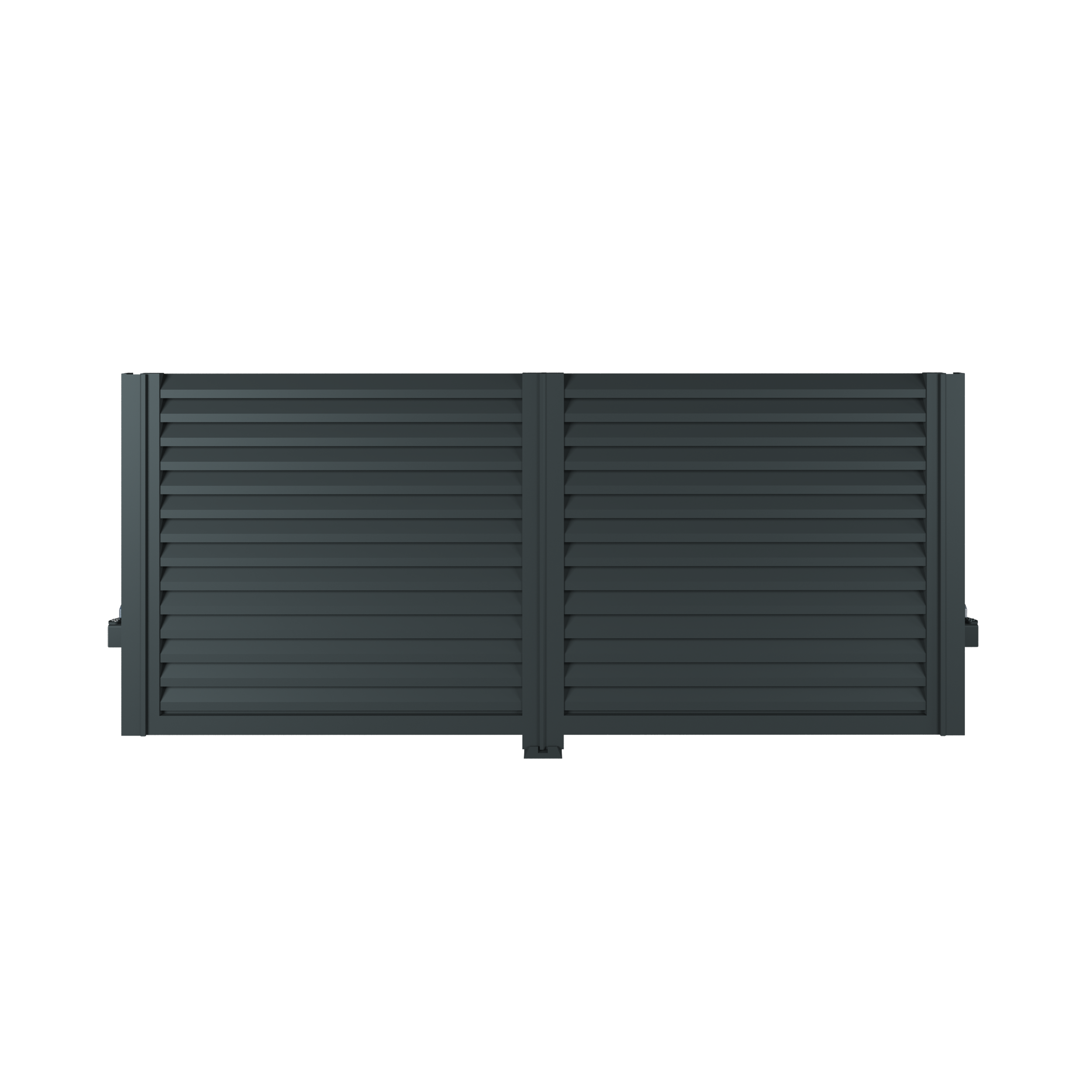Brama dwuskrzydłowa AW.10.202 3,5x1,5 m antracytowa automat Wiśniowski