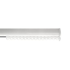 Kit bastone per tenda senza fori estensibile 30-45 cm Bianco – Boulet | Leroy Merlin