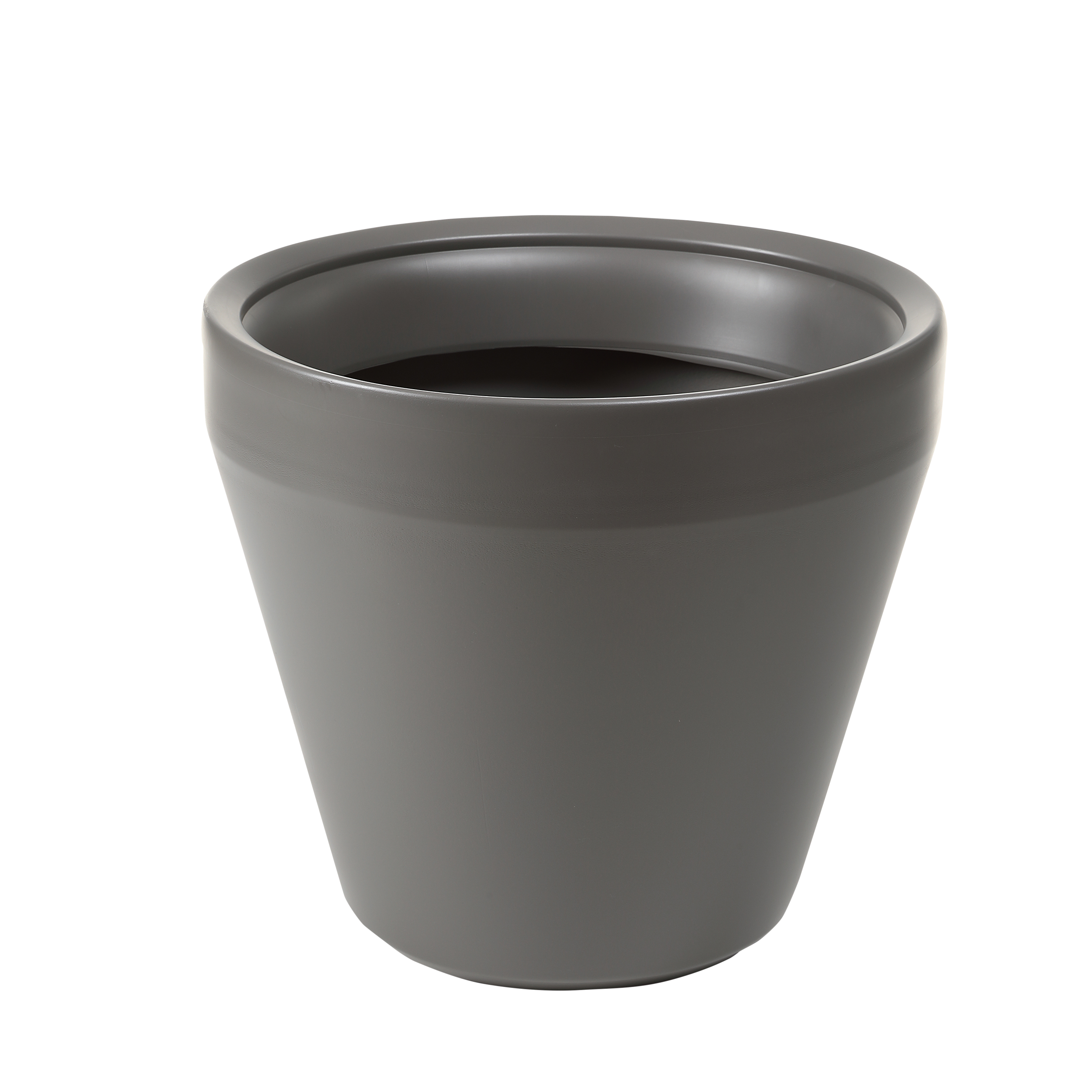 Doniczka plastikowa Lima śr.55 cm antracytowa Lamela