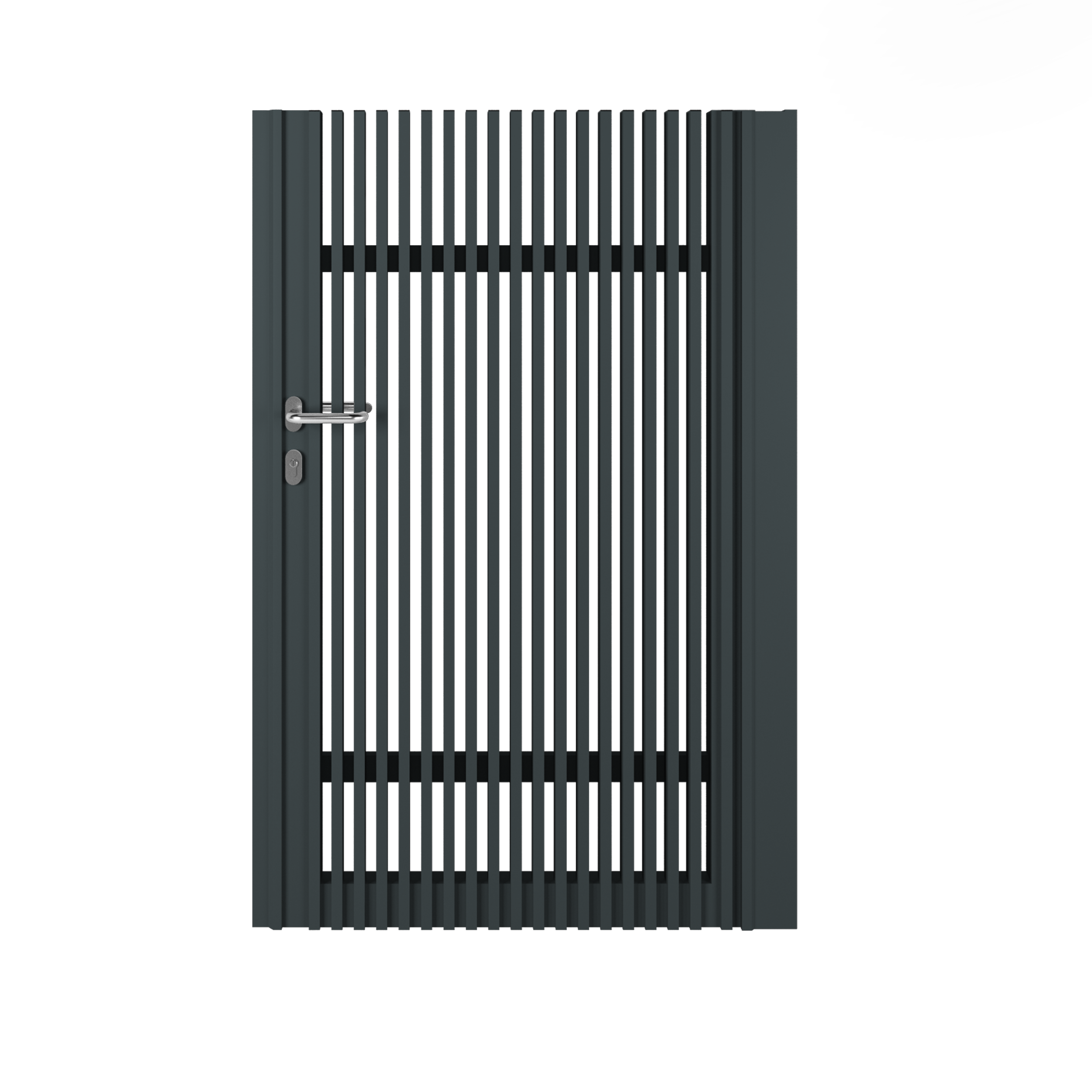Furtka AW.00 100x150 cm prawa antracytowa Wiśniowski