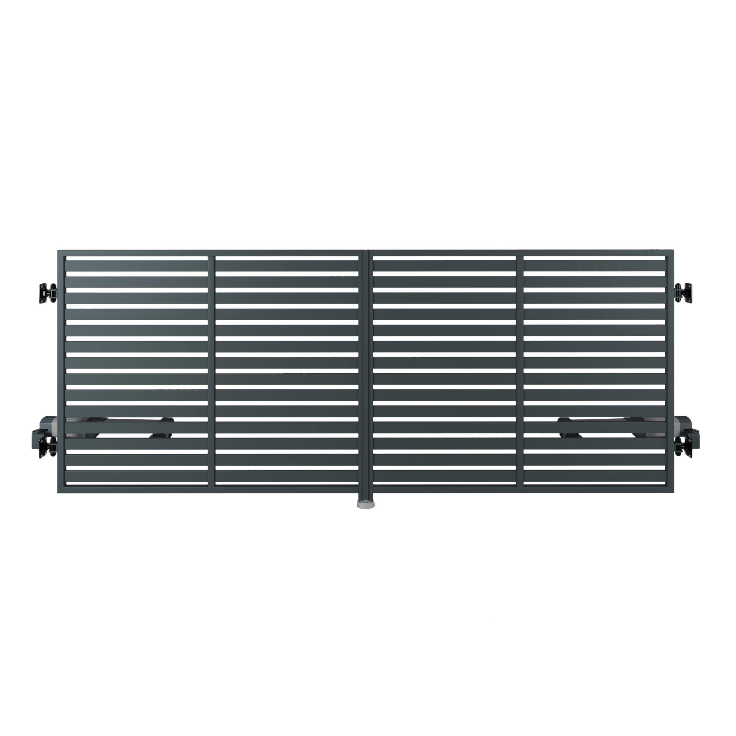 Brama dwuskrzydłowa AW.10.104 3,5x1,5 m antracytowa automat Wiśniowski