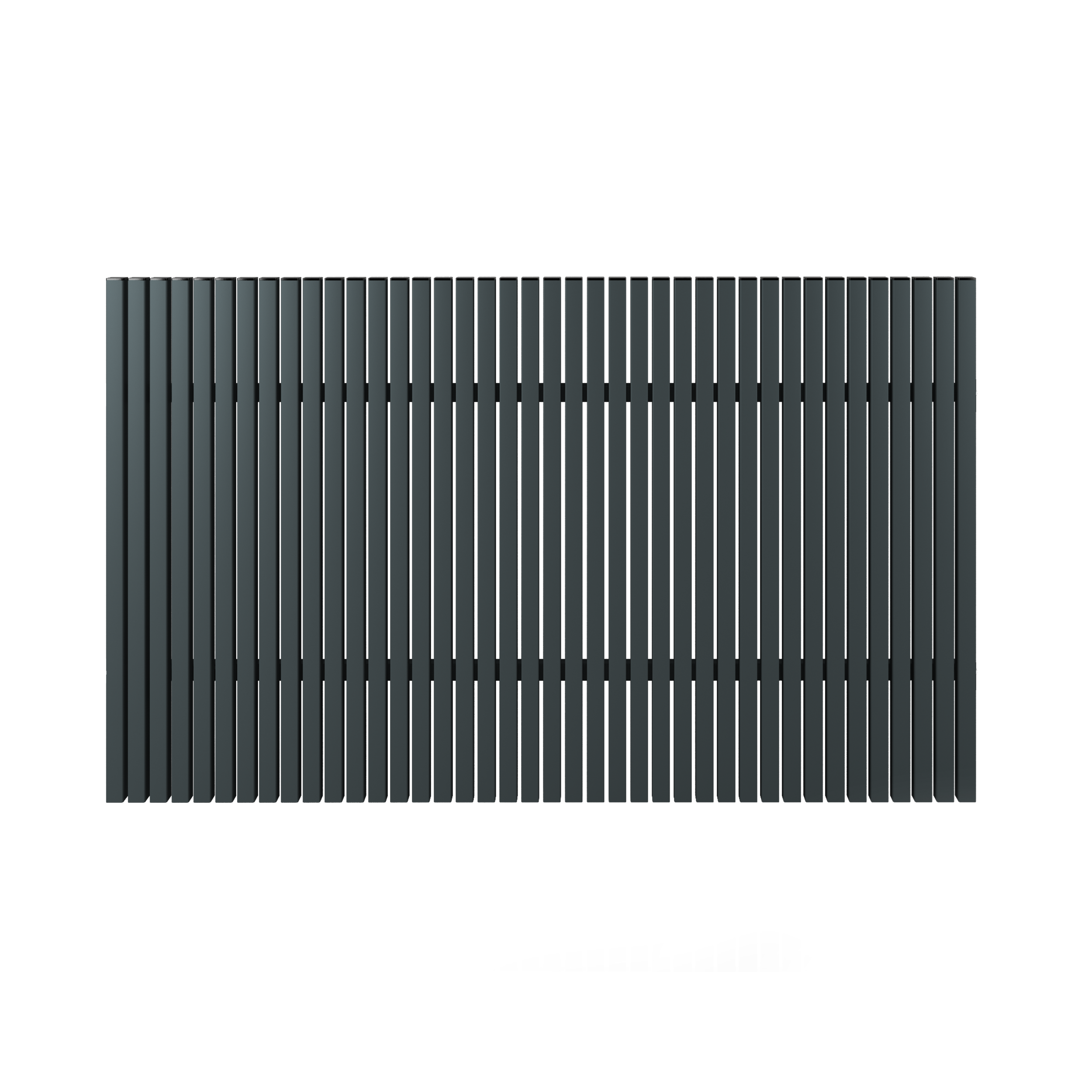 Przęsło ogrodzeniowe AW.10.76 2x1.2 m antracytowe Wiśniowski