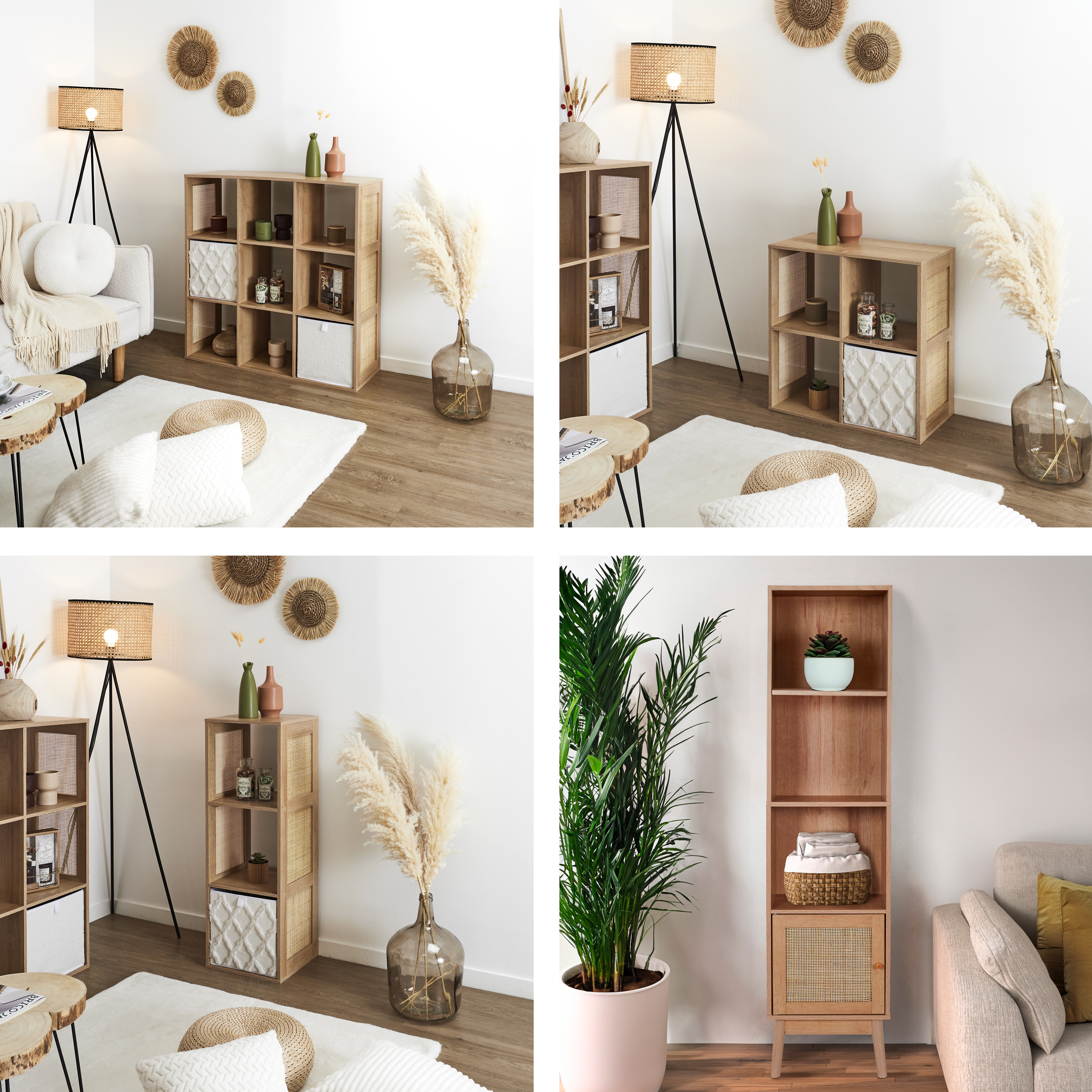 Série Bali estantes - 2