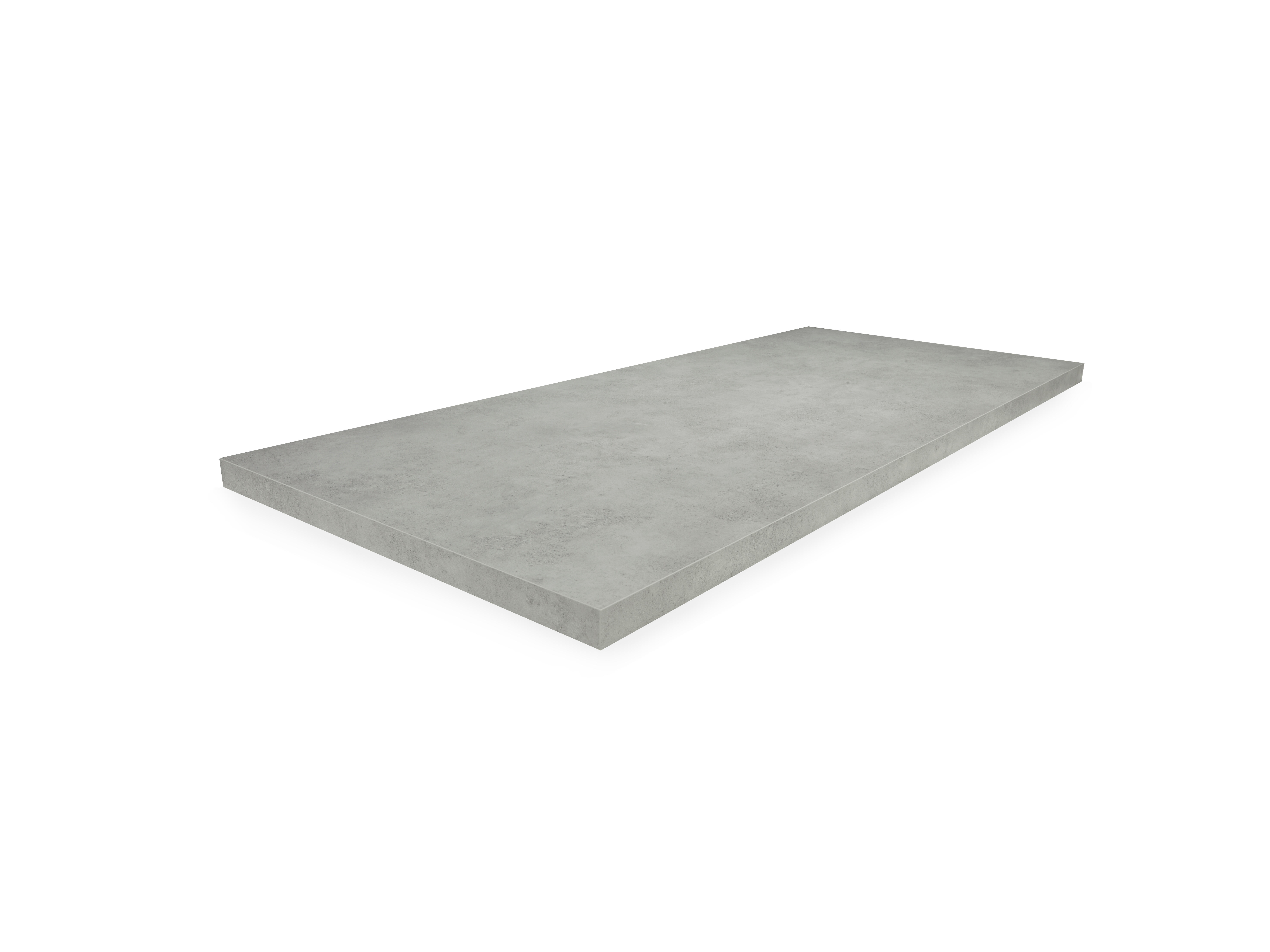 Plan de travail stratifié Beton Moon L.315 x P.65 cm, Ep.38 mm - 6