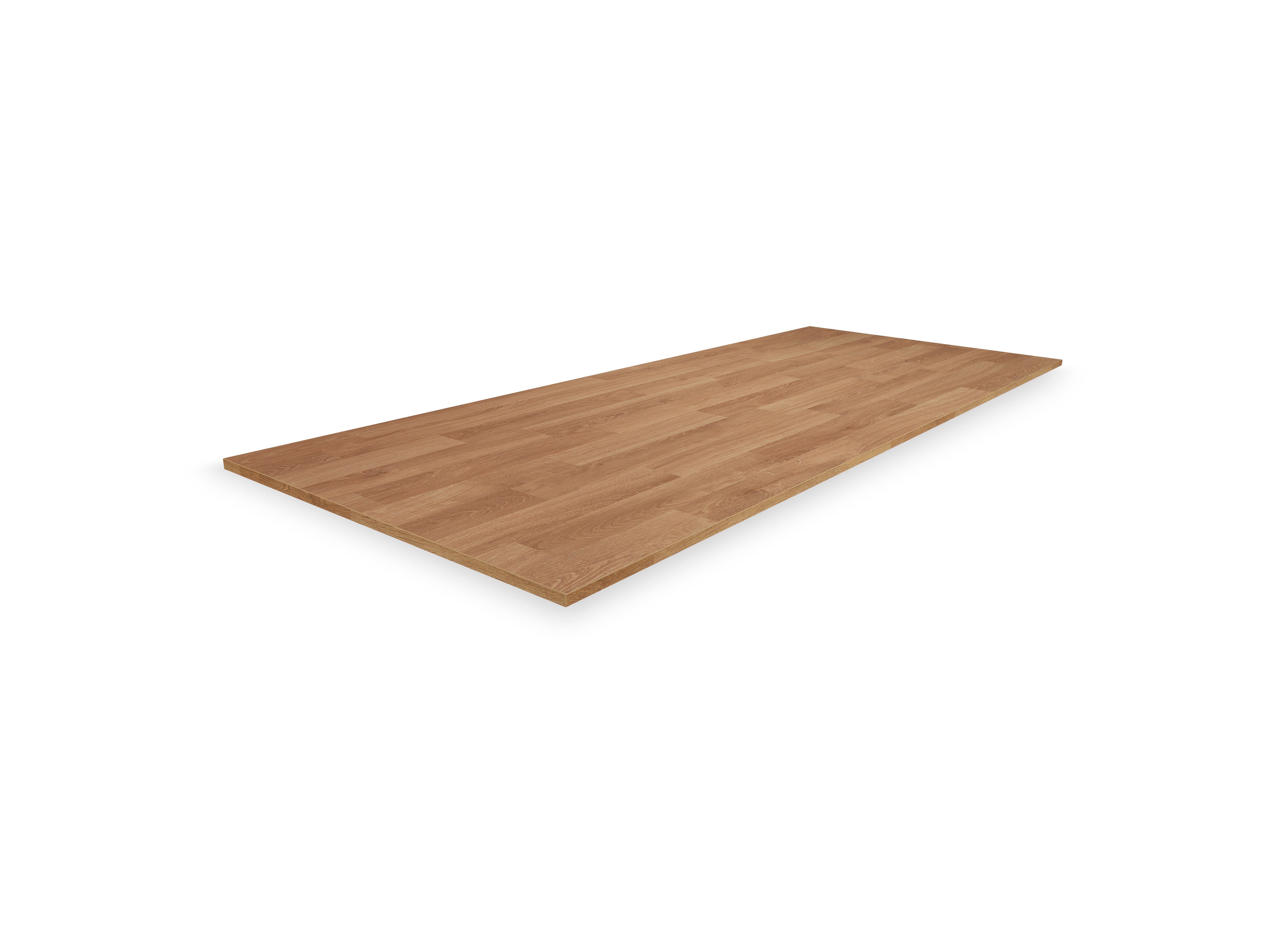 Crédence stratifié Chene scandinave/Beton moon L.300 x H.64 cm, Ep.9 mm - 3