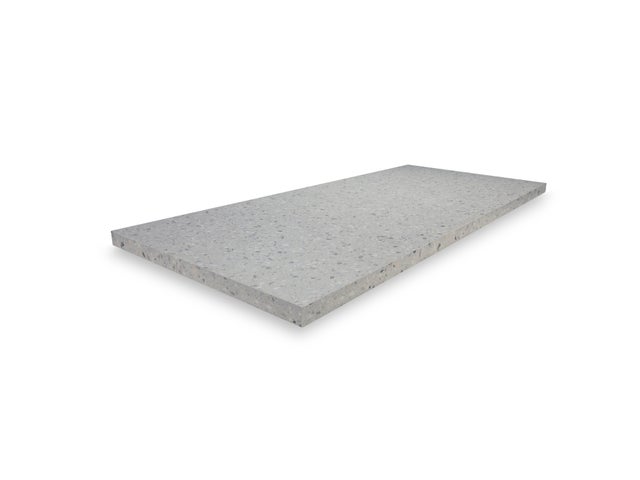 Plan KONNECTO ASSEMBLAGE FACILE Terrazzo Granito L.188 x P.65 cm, Ep.38 mm