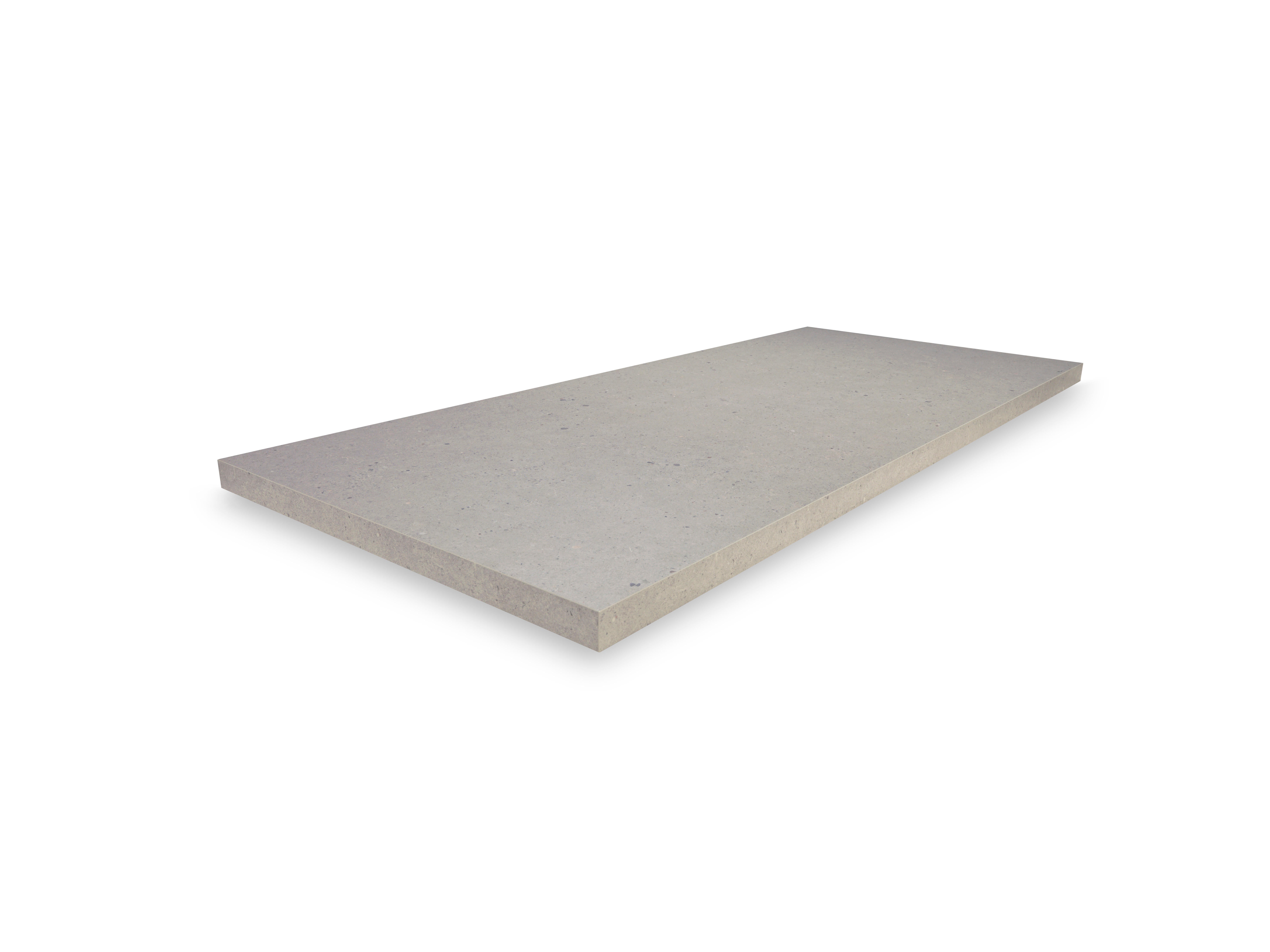 Plan de travail stratifié Terrazzo Gris L.315 x P.65 cm, Ep.38 mm - 4