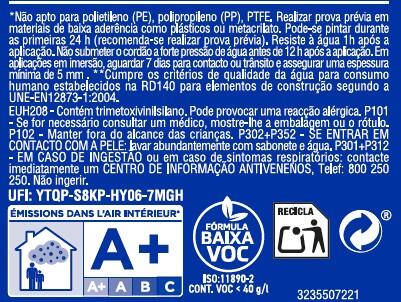 Cola e veda total tech universal 290 ml transparente Ceys - 6