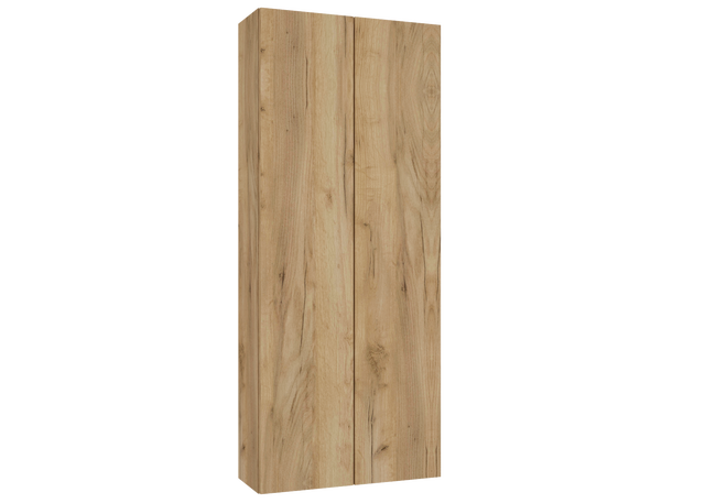 Szafka łazienkowa wisząca 50x20x120 cm Duo Dąb złoty Defra