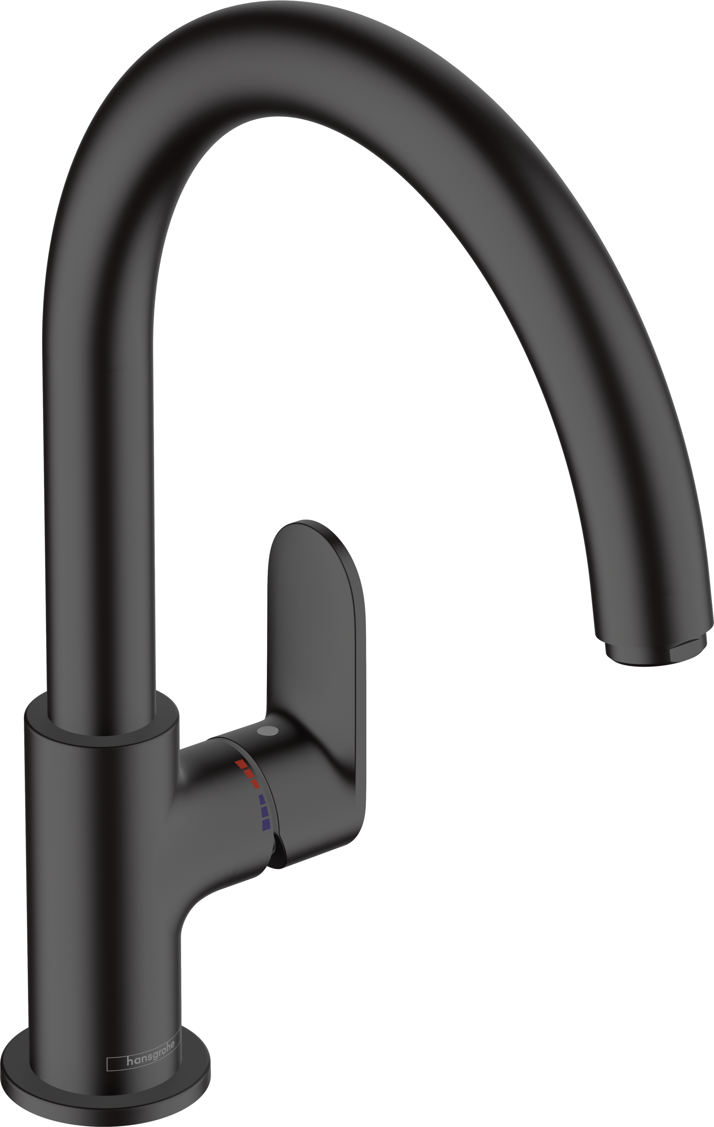 Bateria kuchenna Blend czarny mat 210 l Hansgrohe