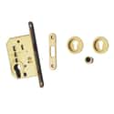 KIT PUERTA CORREDERA BOCALLAVE 35MM ACABADO LATONADO  - 1