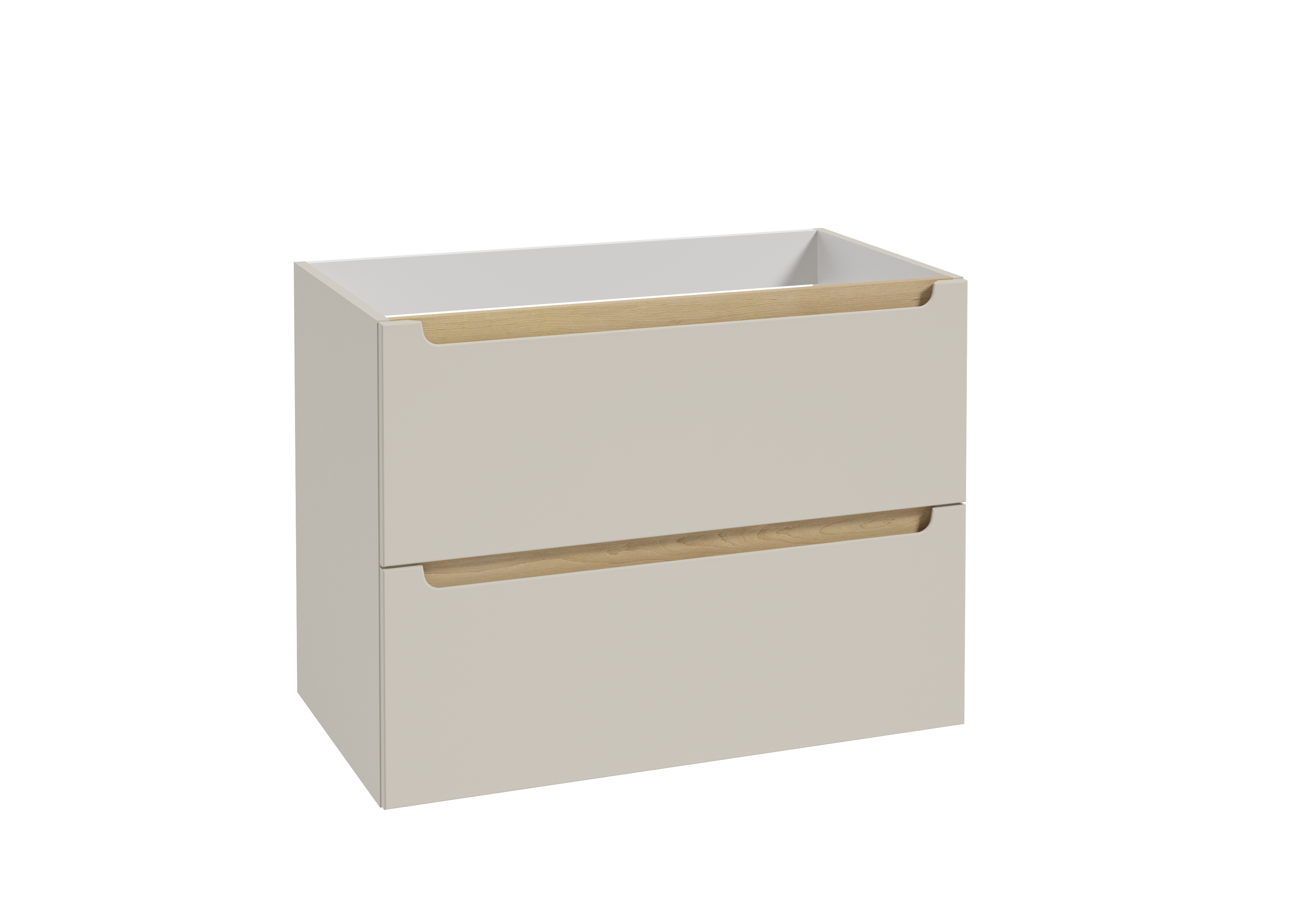 Szafka pod umywalkę wisząca 80x45.1x60 cm Stilla kaszmirowa mat Defra