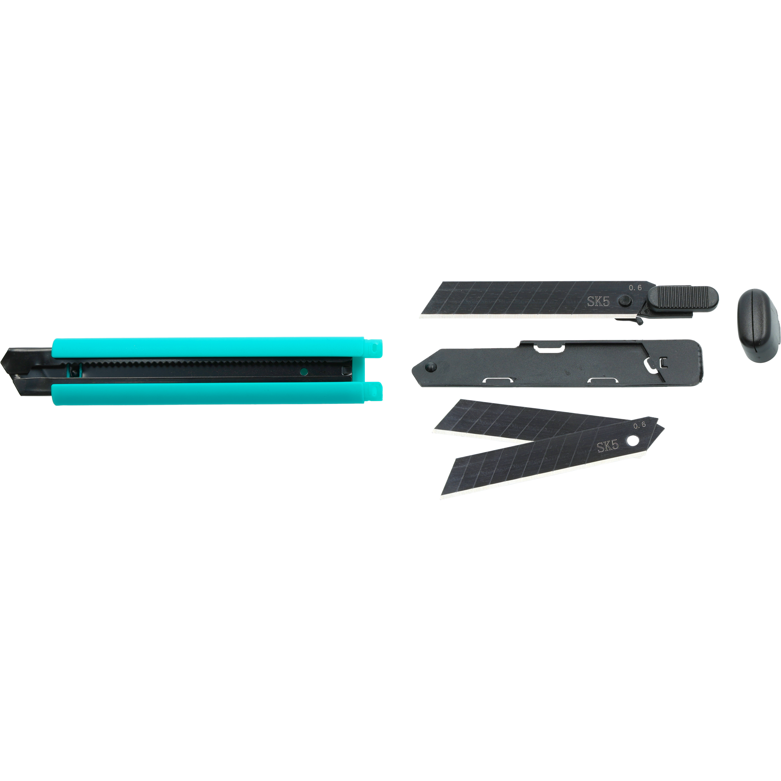 Nóż techniczny do cięcia 18 mm 3 sztuki - 3