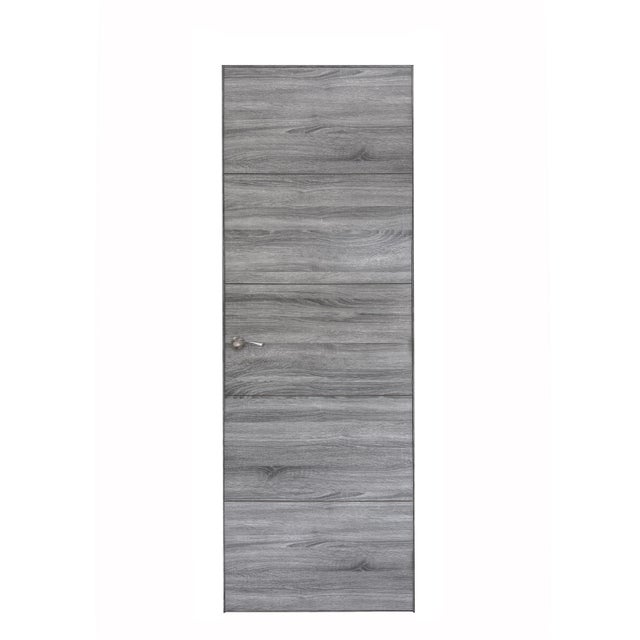 BLOCO DE PORTA CPL CINZA HORIZONTAL VT5 200X70CM DIREITA