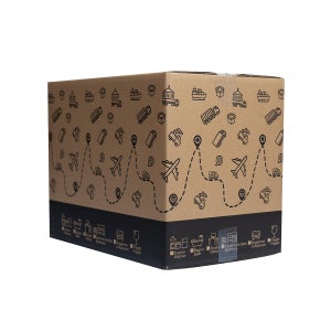 Scatole Di Cartone Scatoloni Per Trasloco 50x50x50 Cm - Confezione Da 10 Pezzi, In Cartone Resistente, Ideali Per Imballare E Organizzare Imballaggio Per Spedizioni - Foto 2