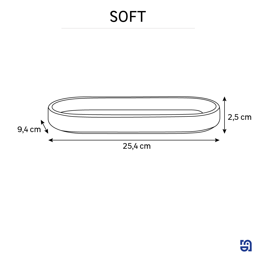 Bandeja verde Sensea Soft - 6