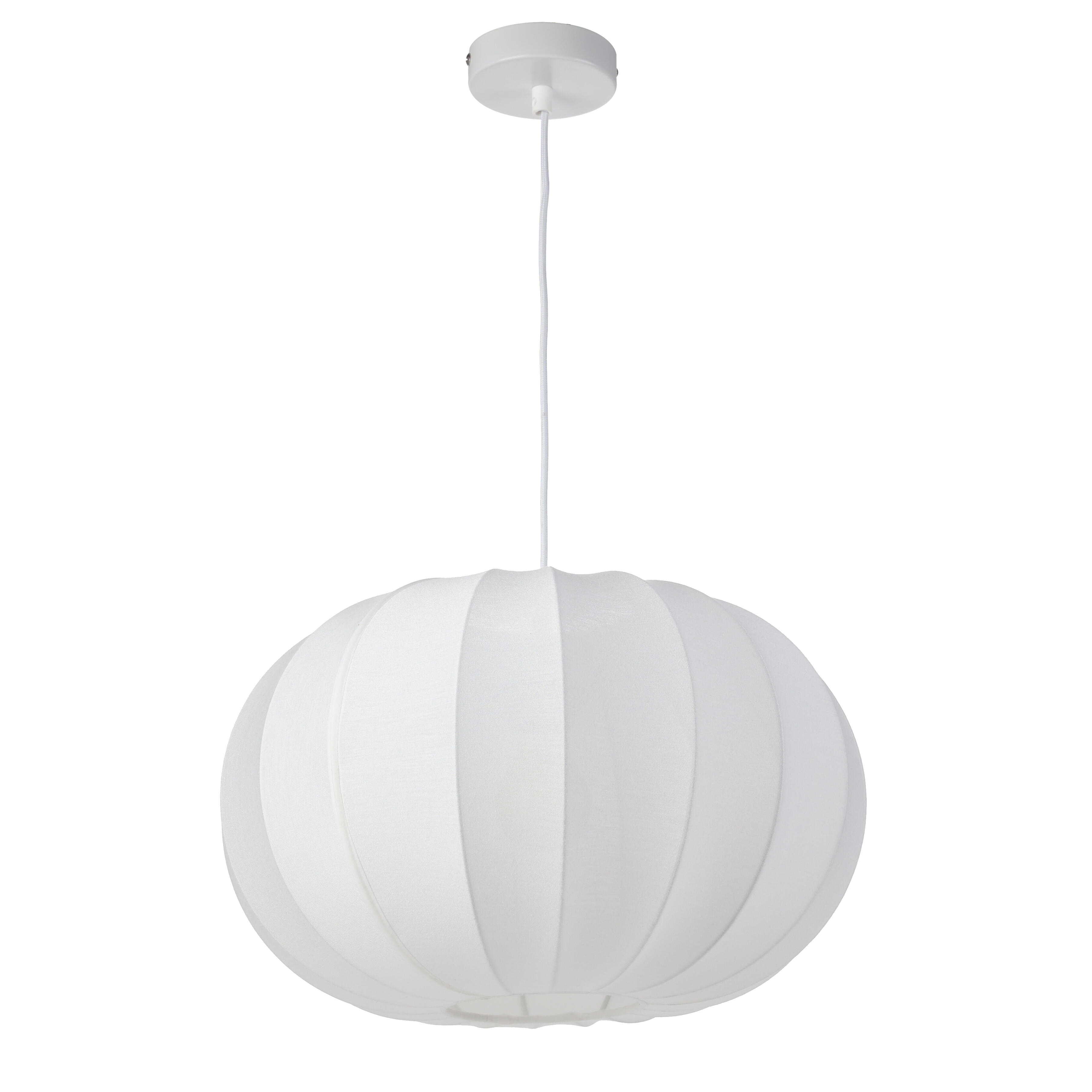 Suspension Chiquita polyester, blanc, Diam.40 cm, E27 - 3