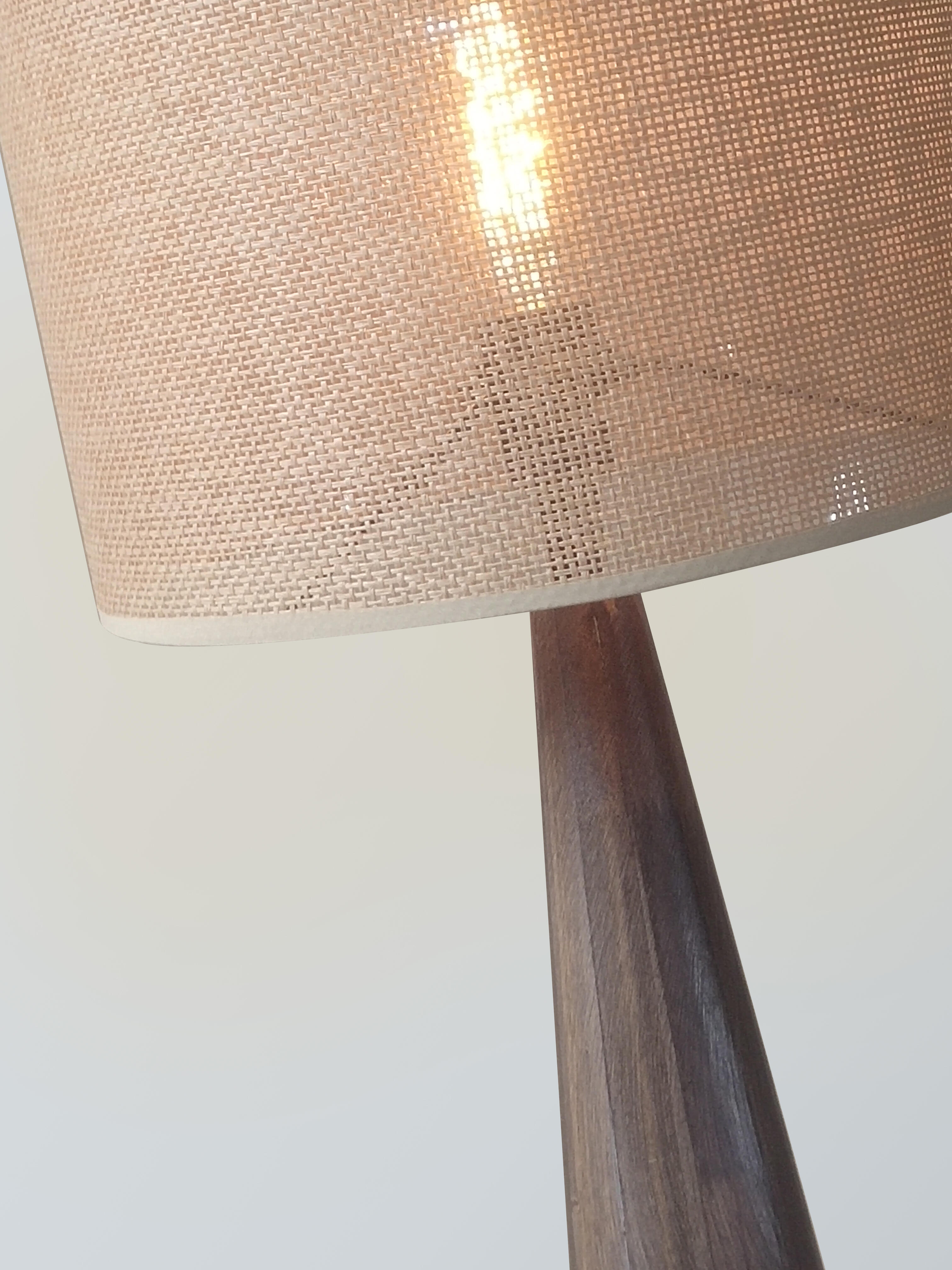 Lampe Honorine, céramique, beige, H.58 cm, E27 - 7