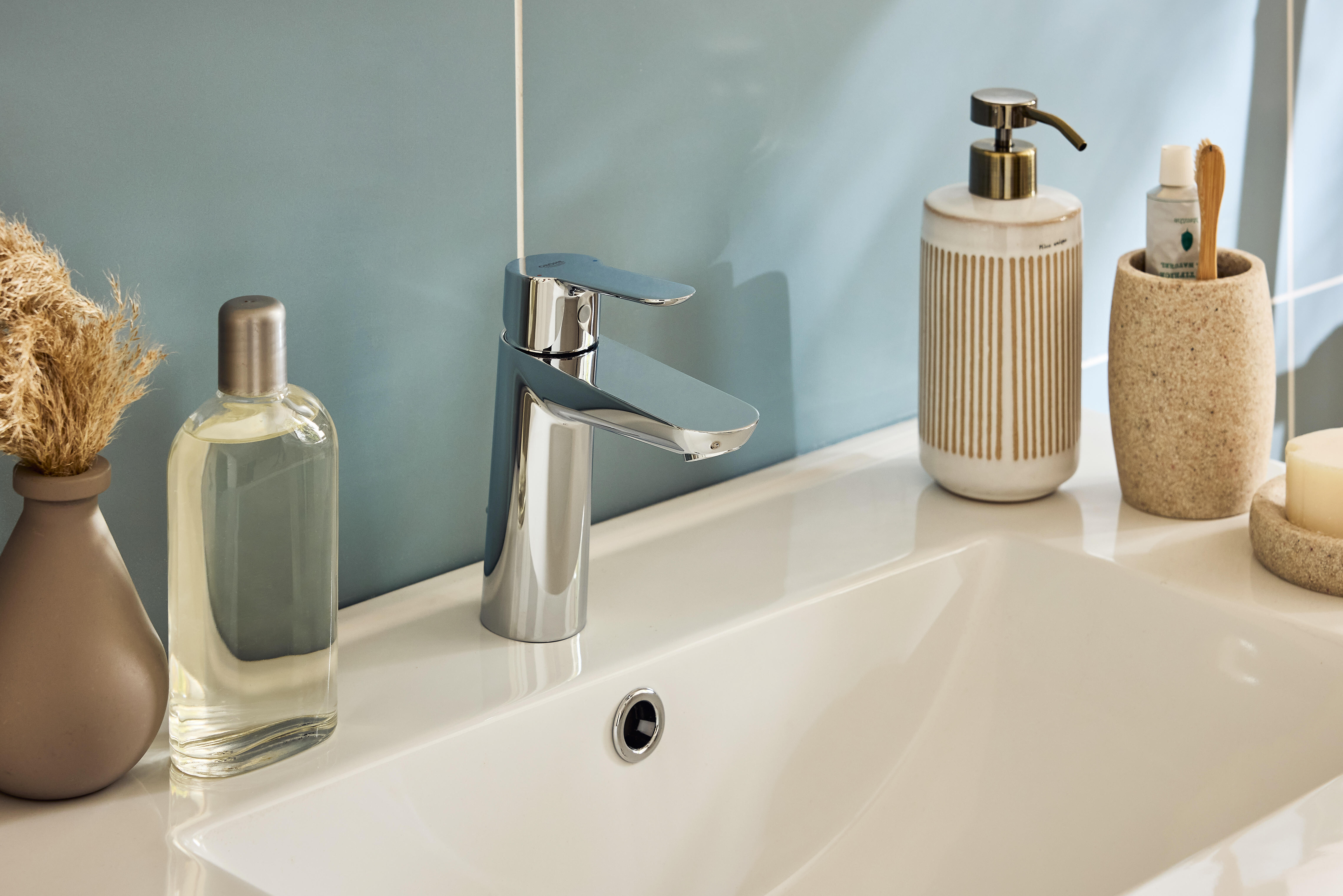 Grifo de lavabo GROHE Start Clova monomando cromo brillo. Antical. Latón - 2