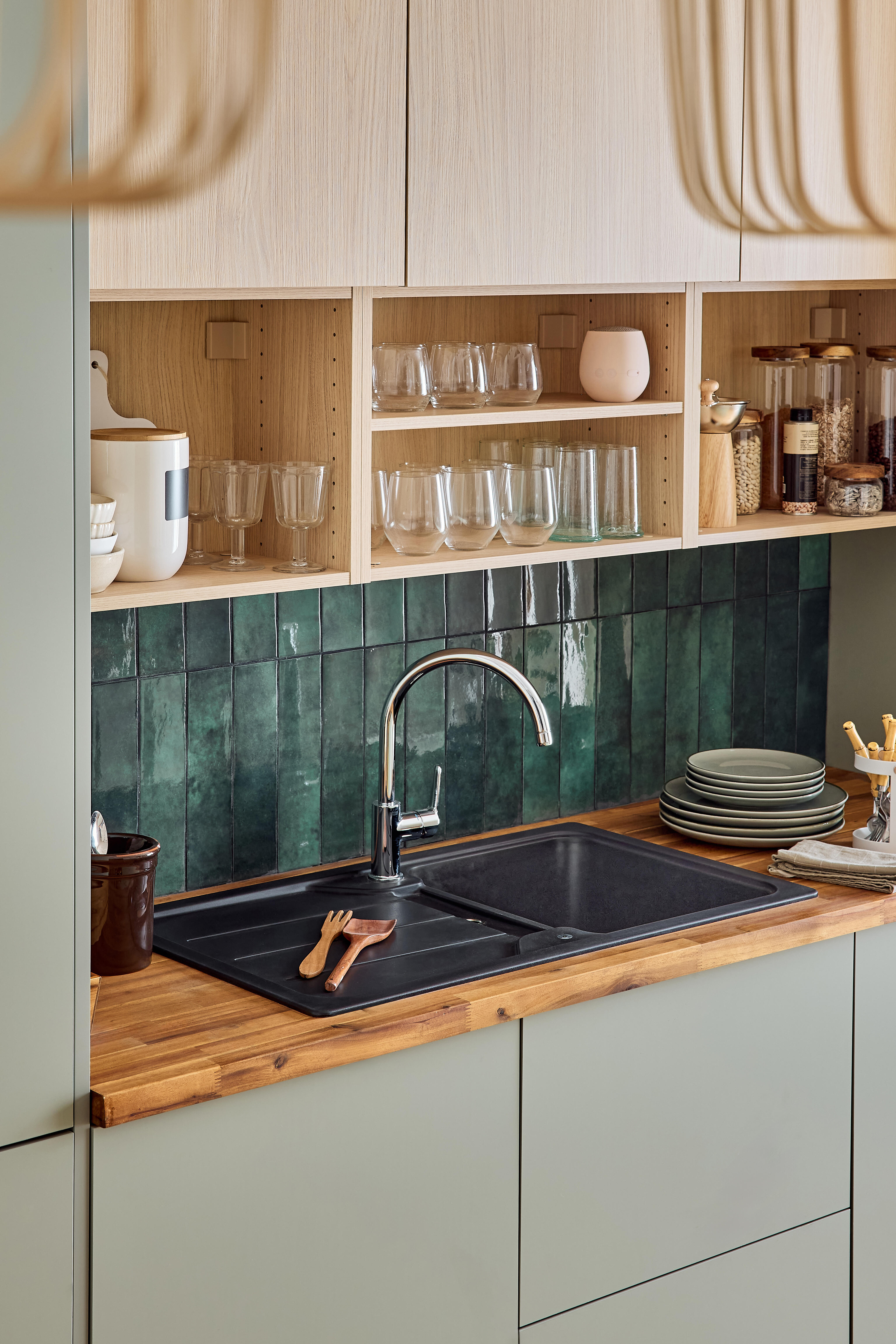 Torneira de bancada cano alt cromada Grohe Start Clova - 10