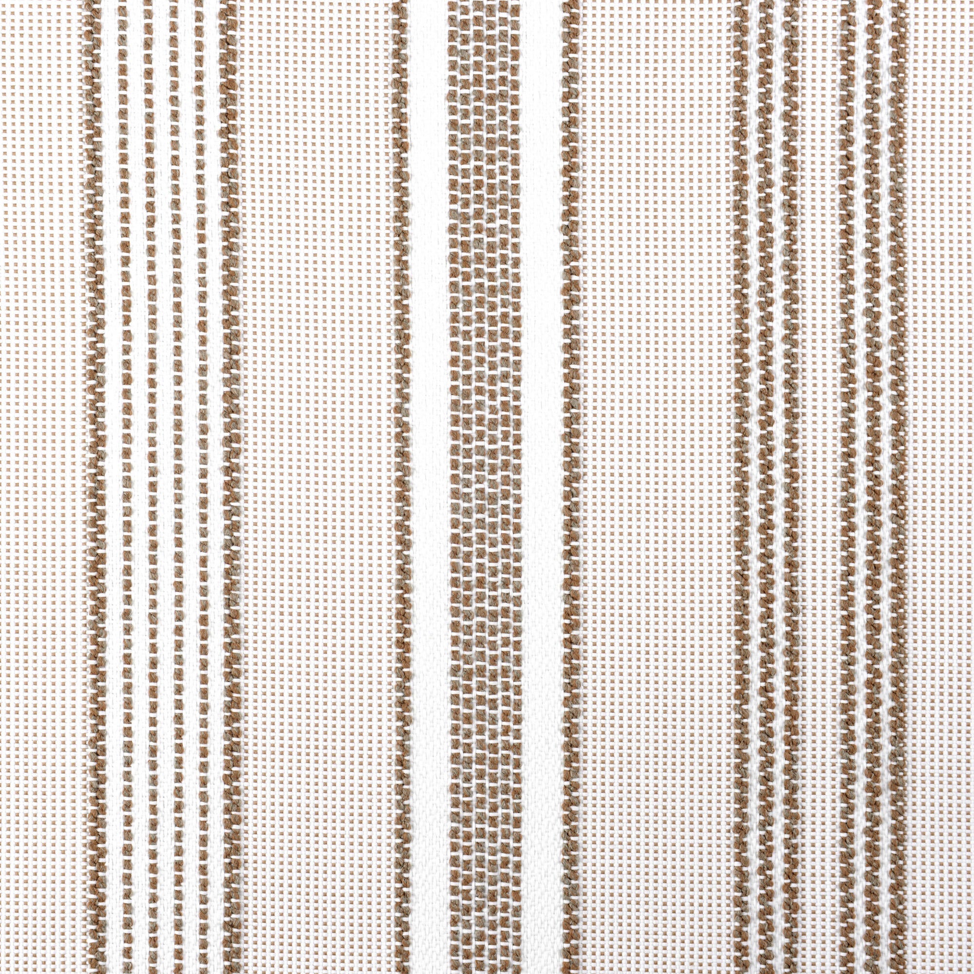 Voilage tamisant, Plage, beige / kaki H.265 x l.140 cm - 2