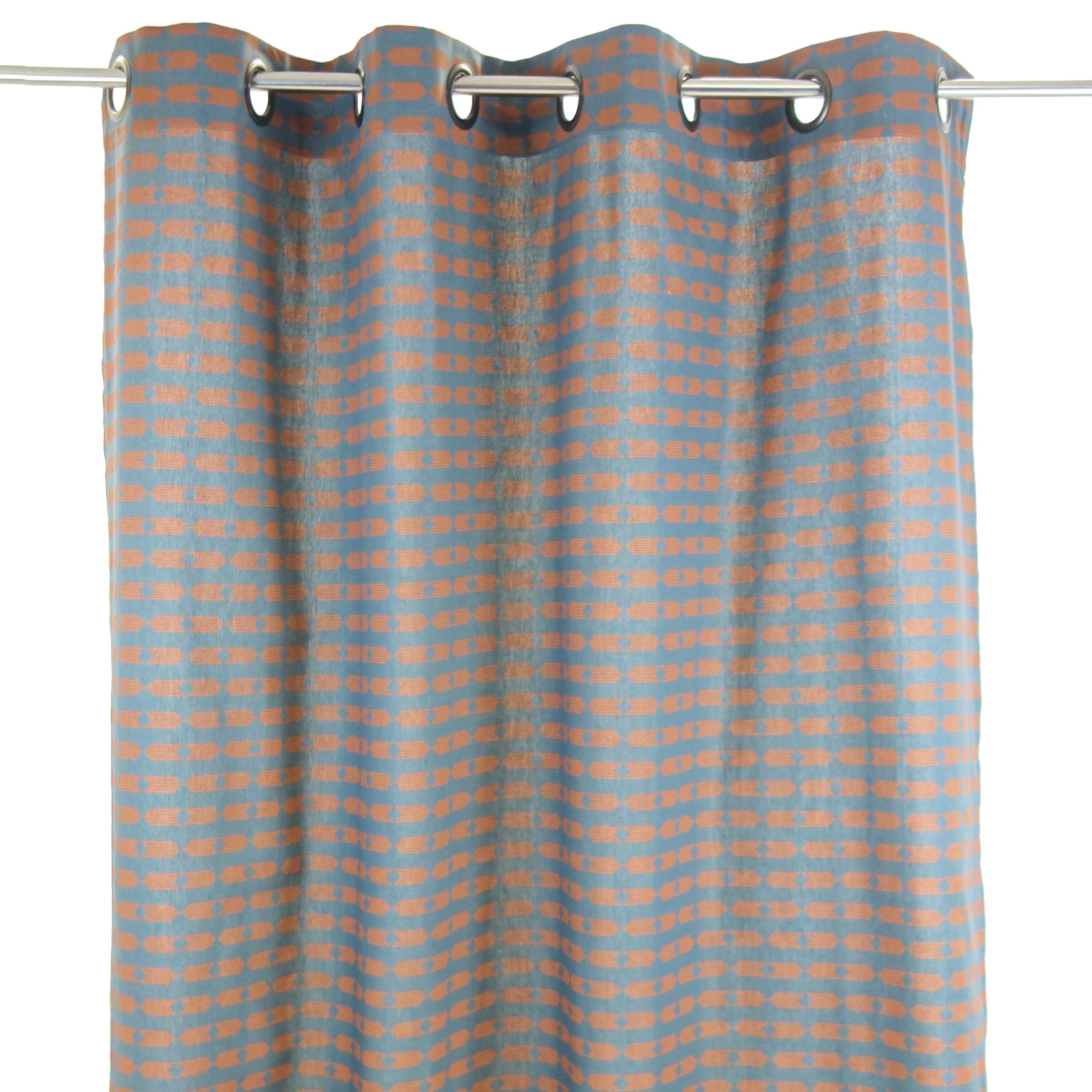Tenda Desert grigio scuro, occhiello 140x280 cm - 2