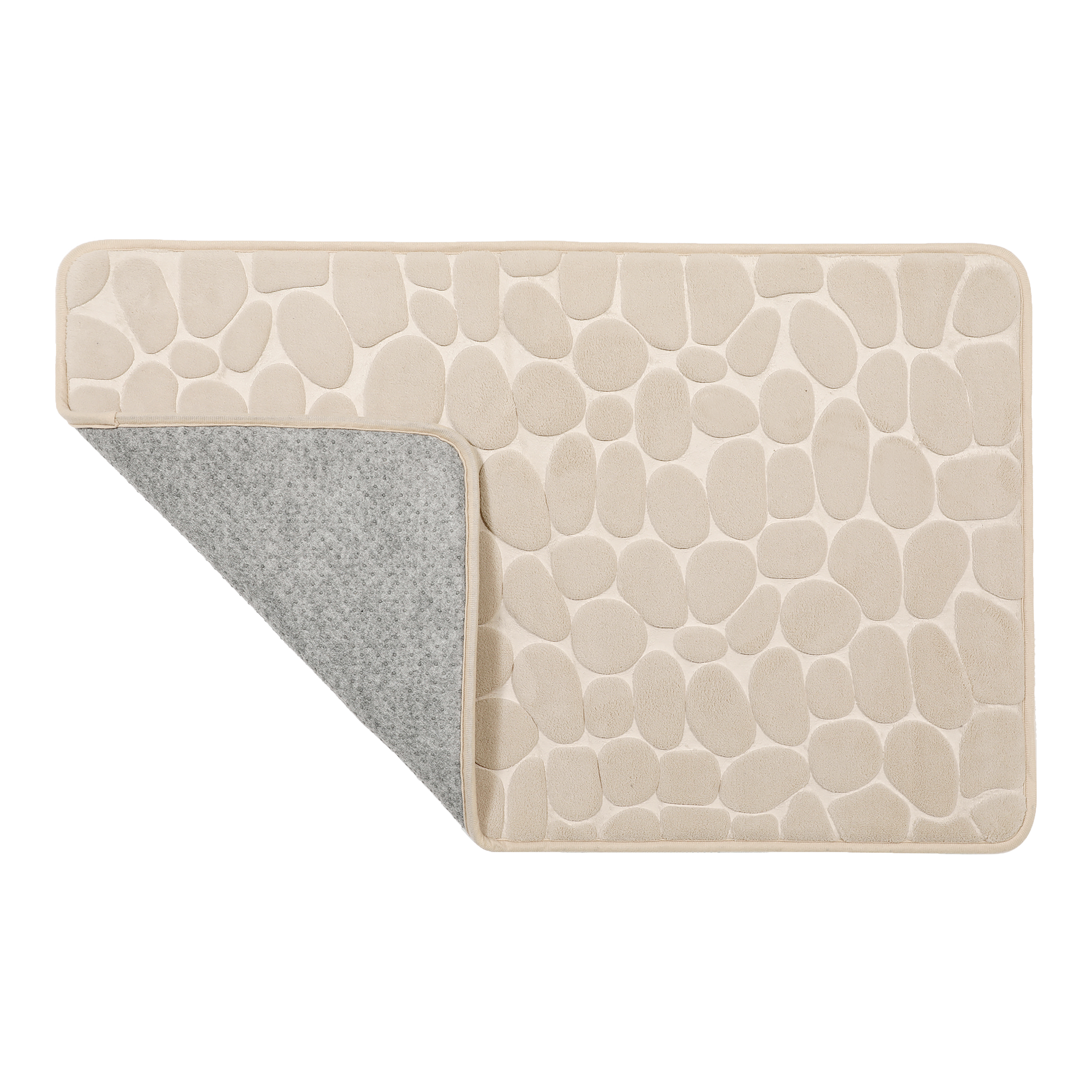 Tapete antiderrapante 50x80 cm bege Sensea Cocoon - 3