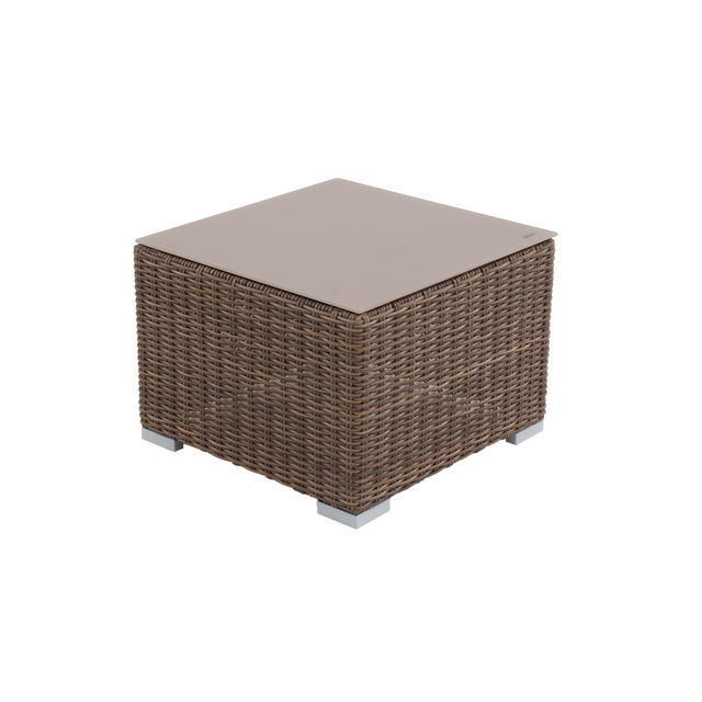 Mesa de centro de jardín de aluminio   de 50x36.5x50 cm