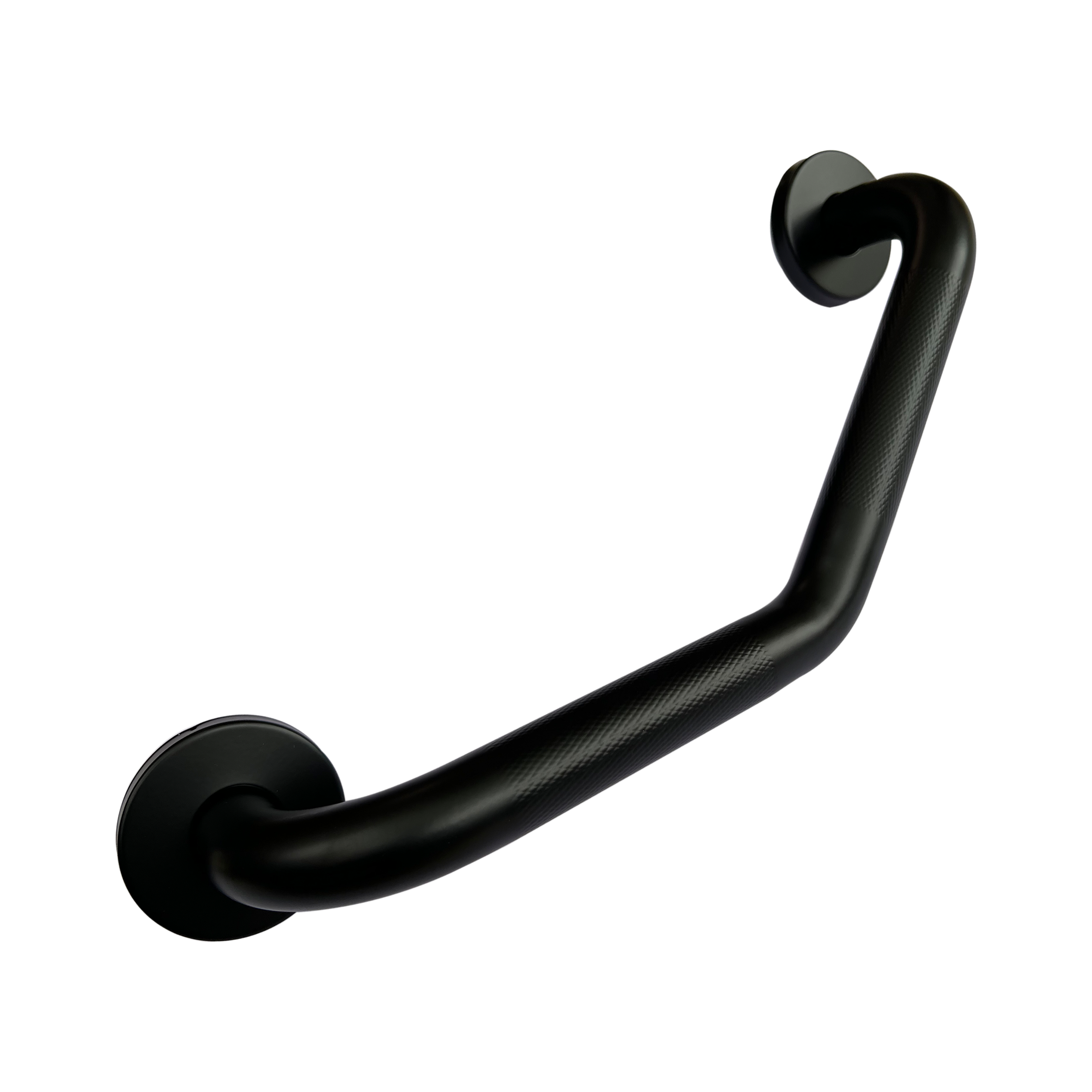 Uchwyt bezpieczeństwa łazienkowy dla niepełnosprawnych 40 cm czarny Sensea