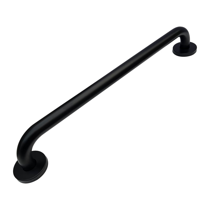 Uchwyt bezpieczeństwa wannowy dla niepełnosprawnych 60 cm czarny mat Sensea