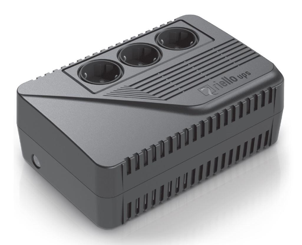 Riello Negro Sai Iplug Se 600Va Línea Interactiva 360W - Imagen 3
