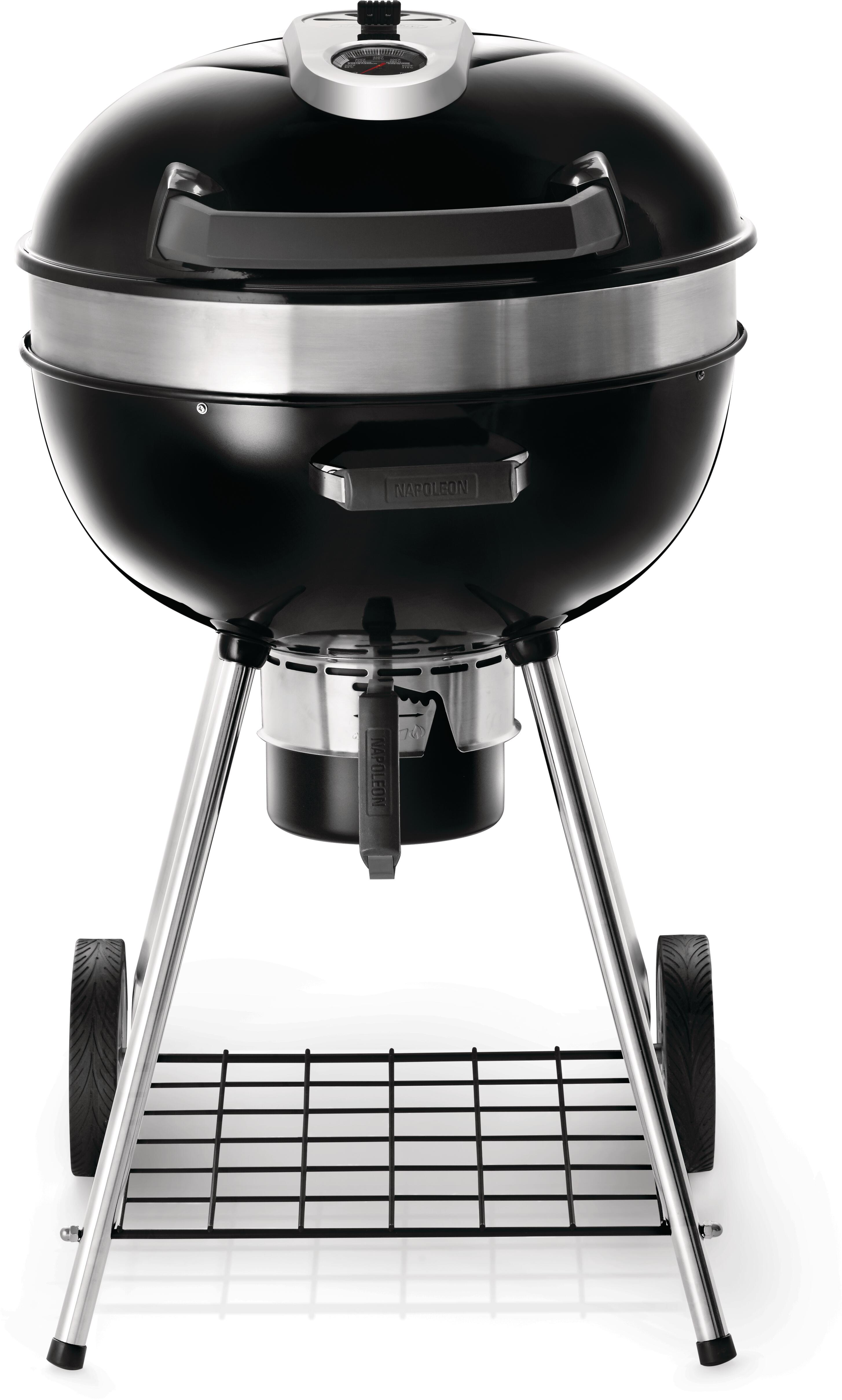 Barbecue charbon de bois NAPOLEON Pro22k-leg-3 noir - 7