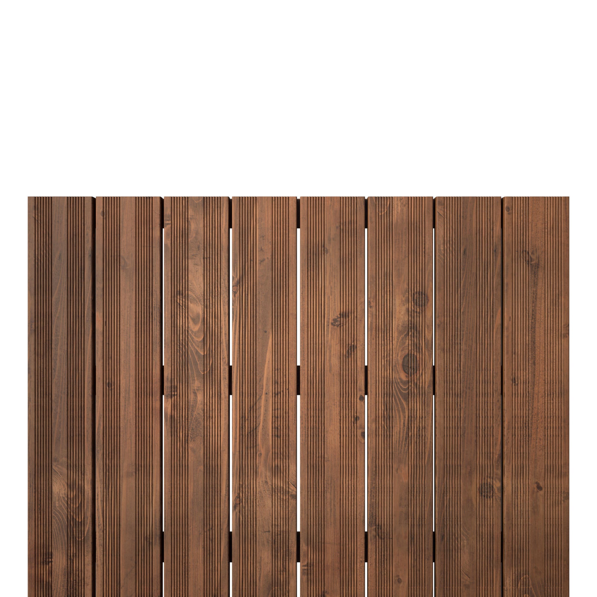 Baldosa madera Pino 100 x 100 cm y 38 mm marrón CERLAND clase de uso 4 - 5