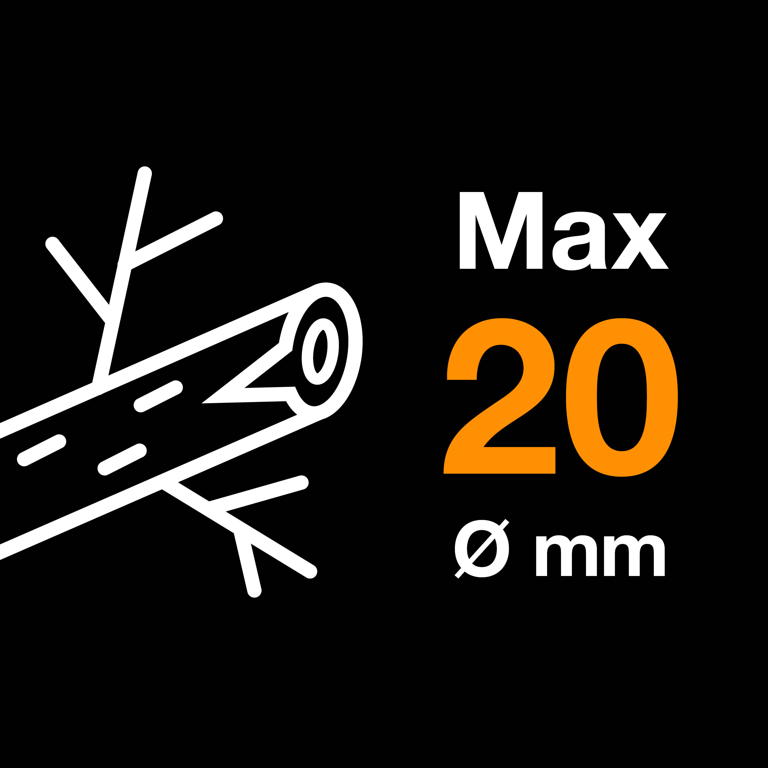 Sekator nożycowy do gałęzi P341 Solid Fiskars - 7
