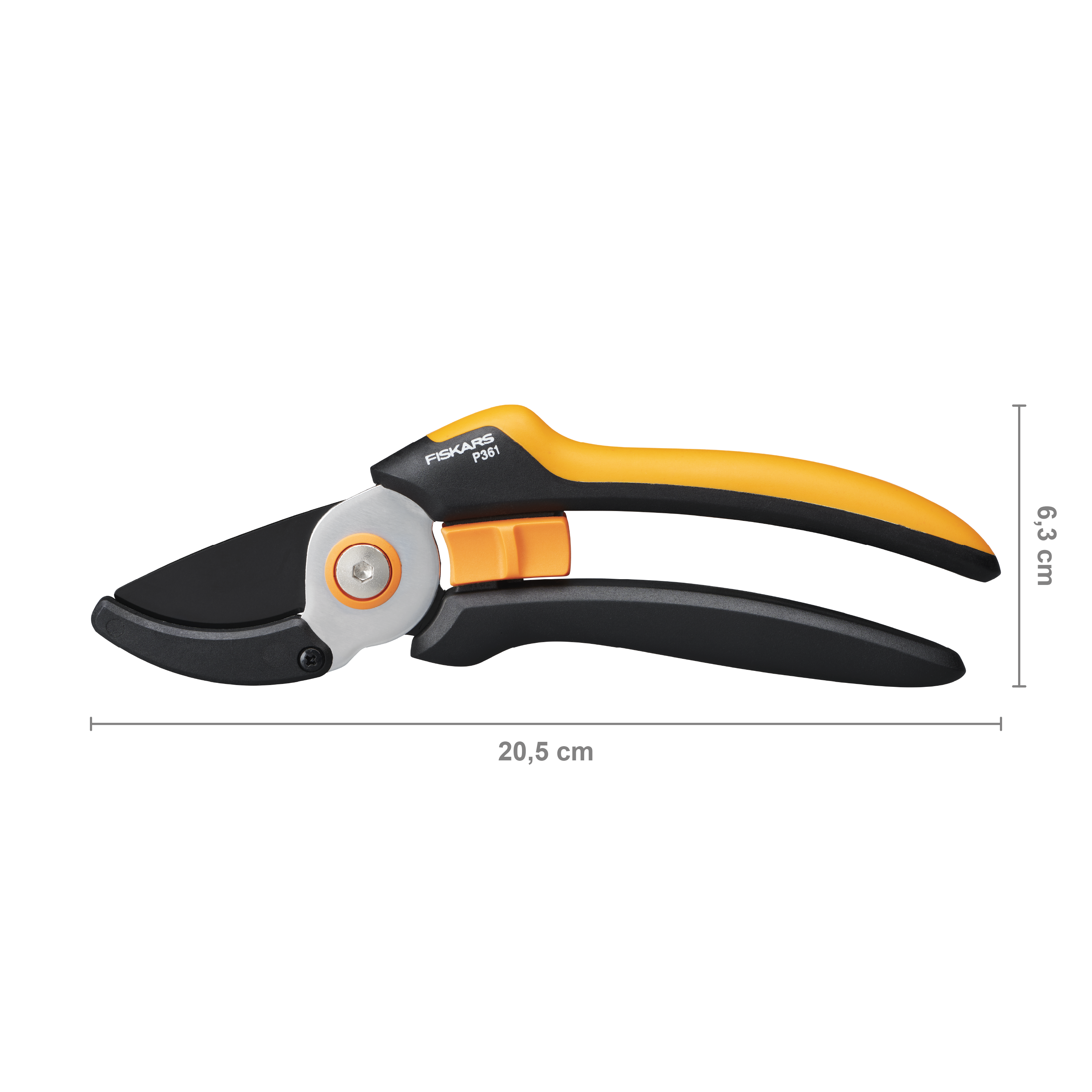 Sekator kowadełkowy do gałęzi P361 Solid Fiskars - 3