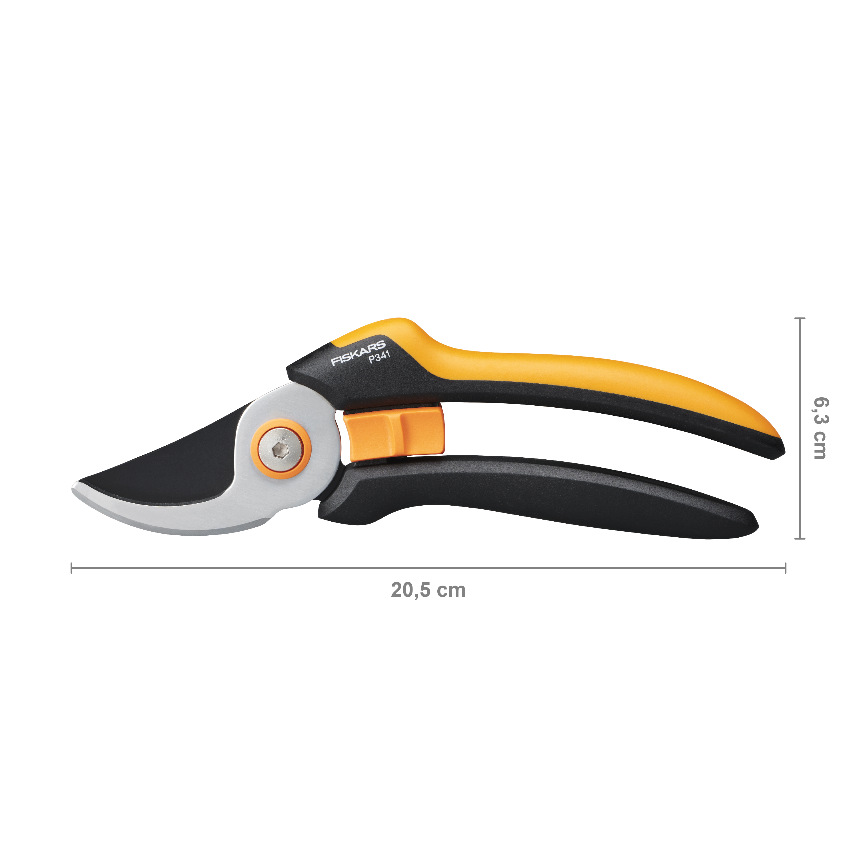 Sekator nożycowy do gałęzi P341 Solid Fiskars - 6